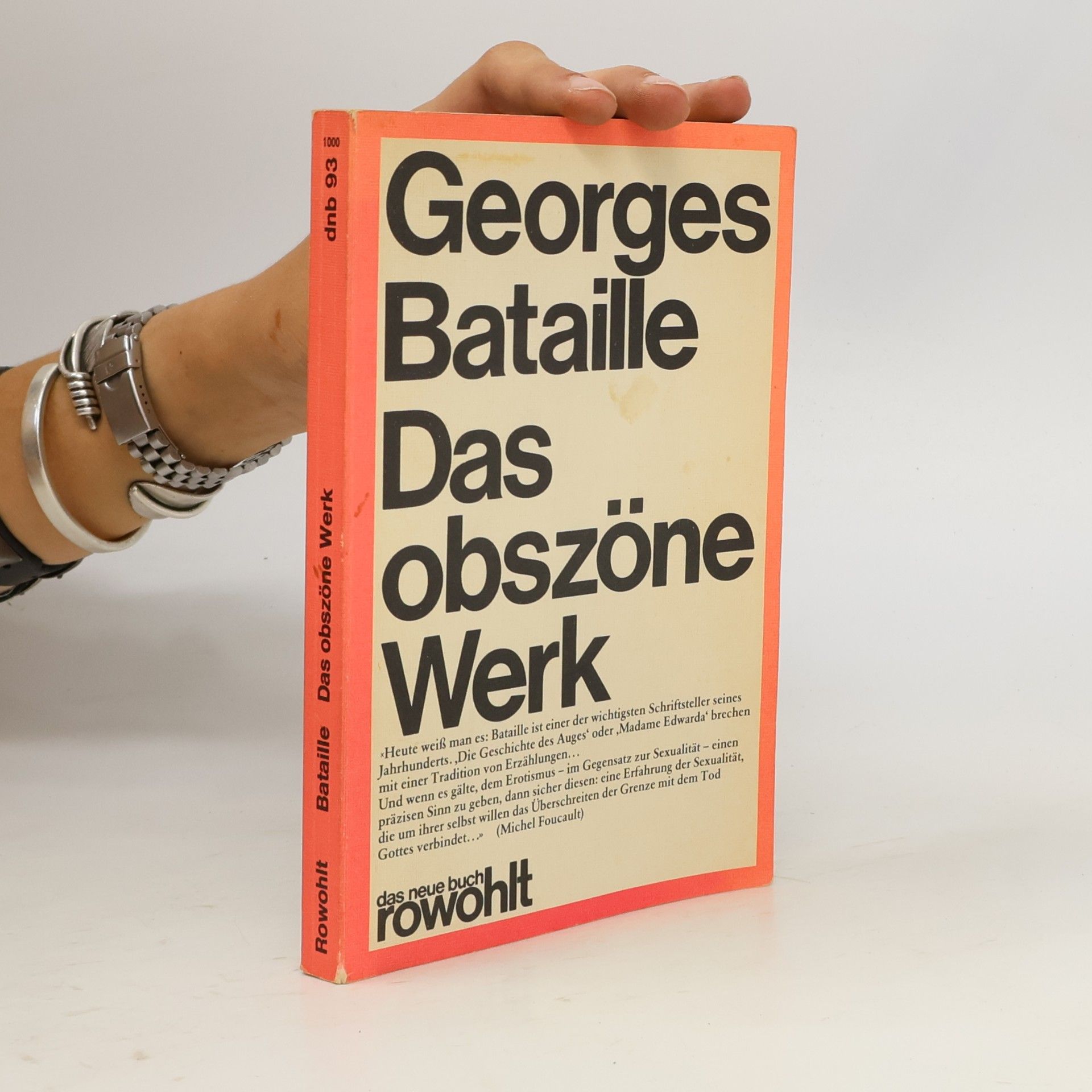 Georges Bataille Das obszöne Werk