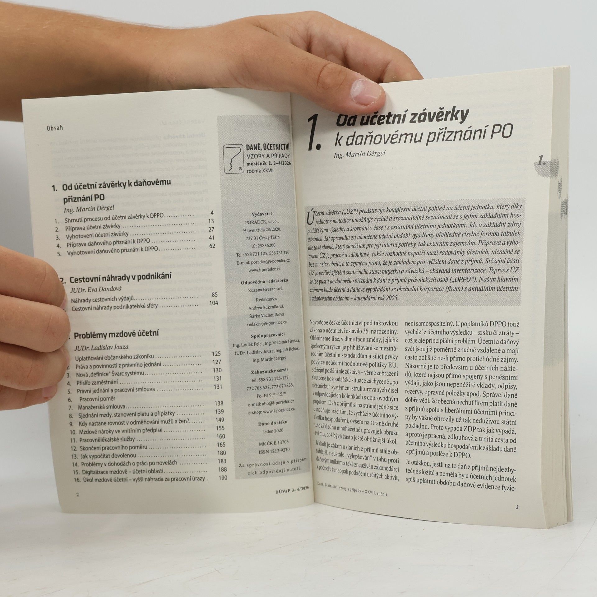 Collectif d'auteurs Daně a účetnictví – vzory a případy 3-4/2026