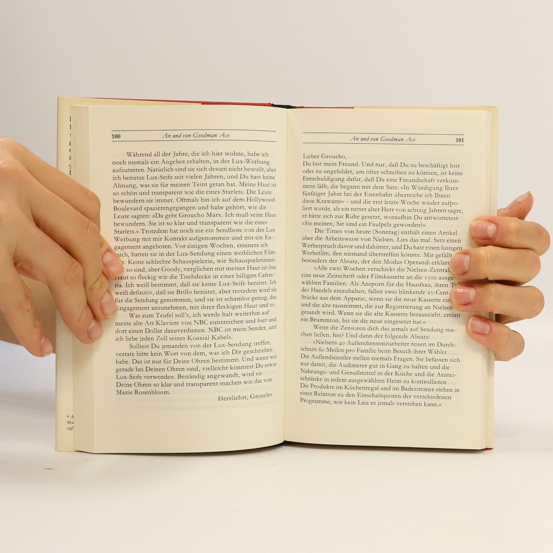 Groucho Marx Die Groucho letters