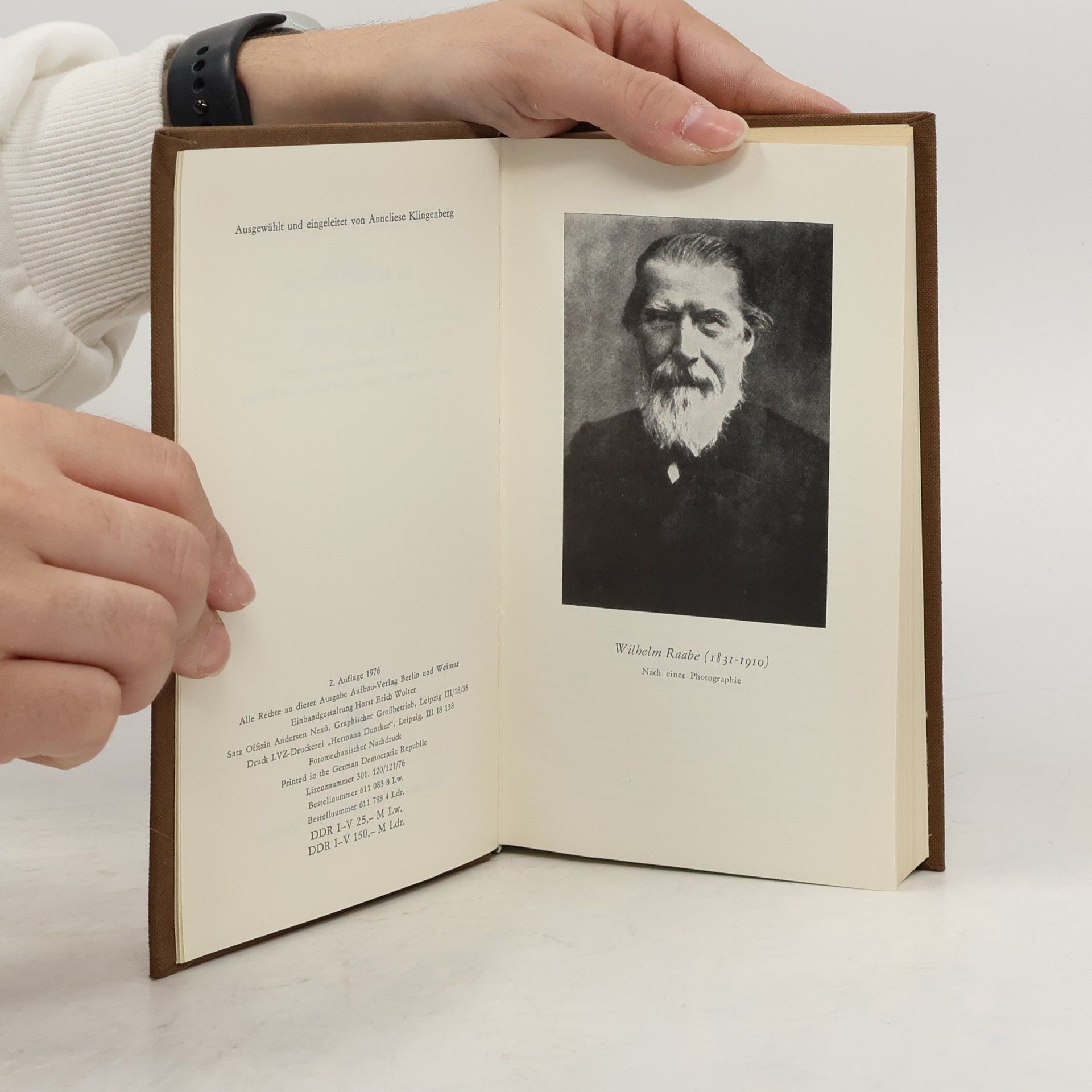Wilhelm Raabe Raabe 1