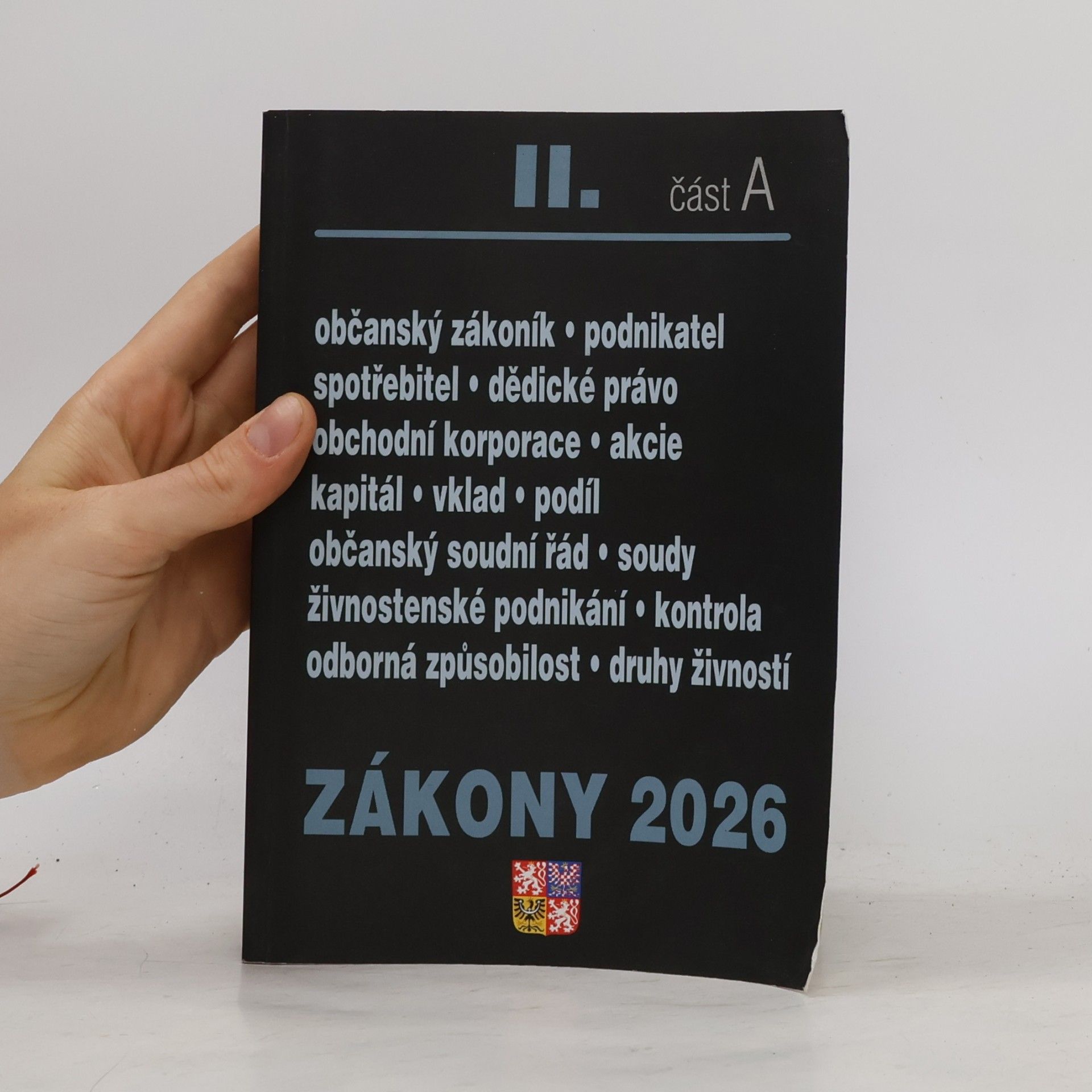 Various authors Zákony 2026 II. část A