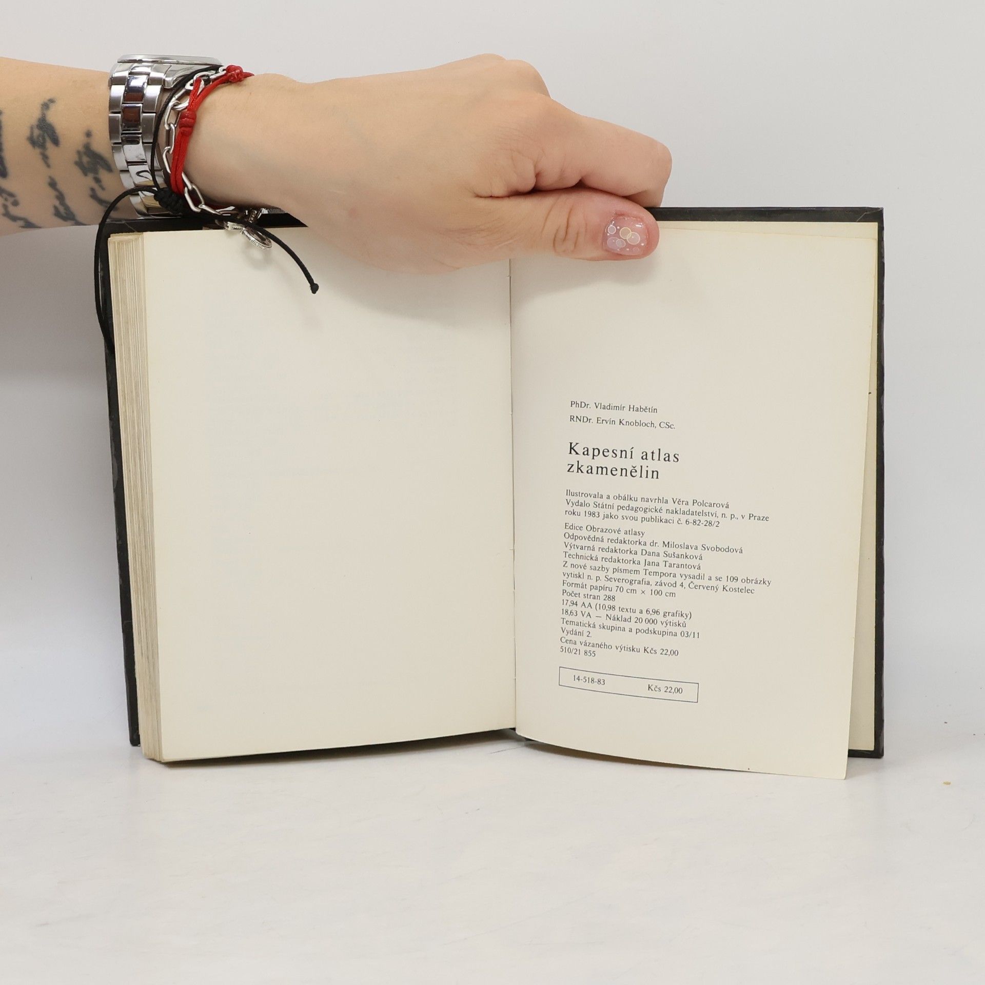 Vladimír Habětín Kapesní atlas zkamenělin