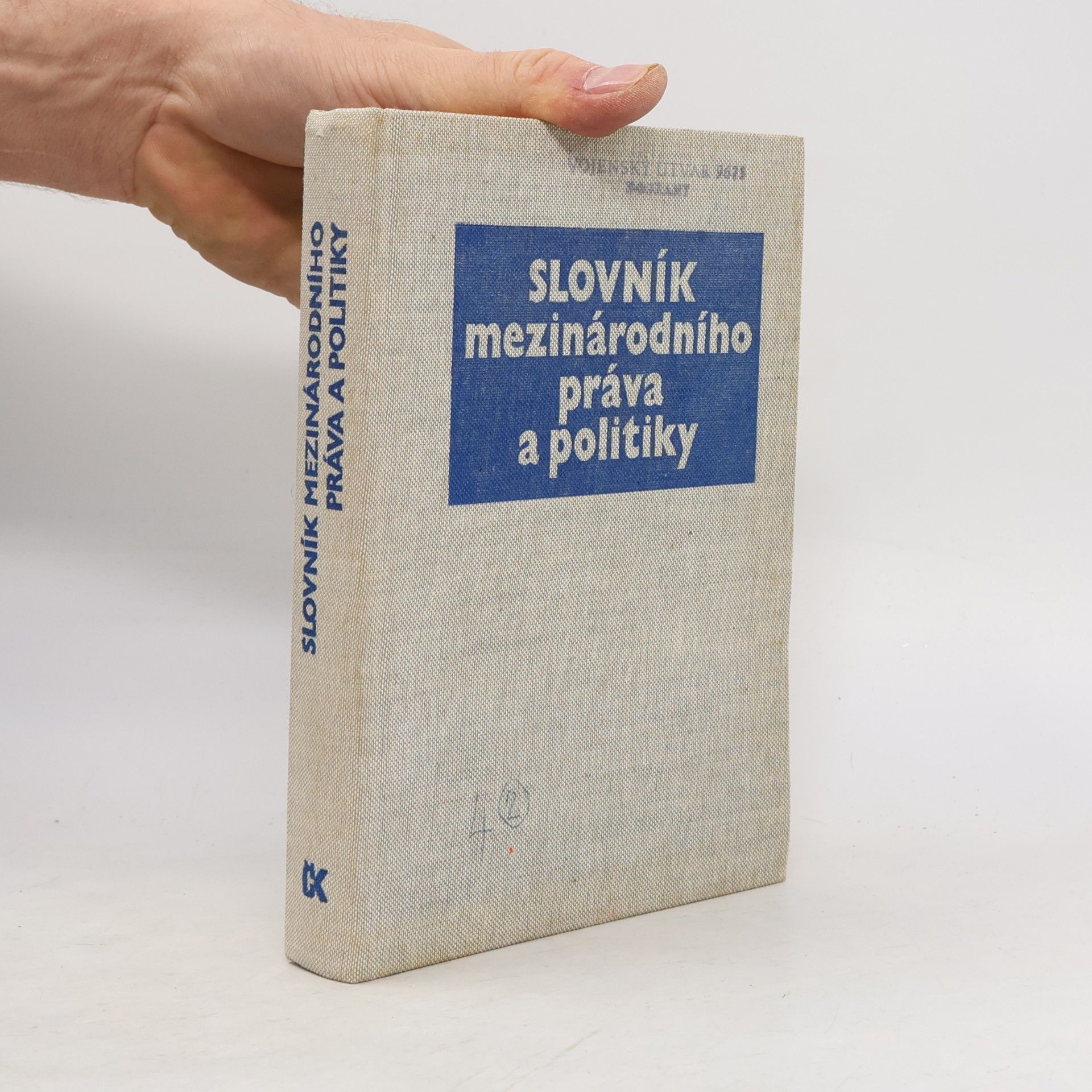 Miroslav Potočný Slovník mezinárodního práva a politiky