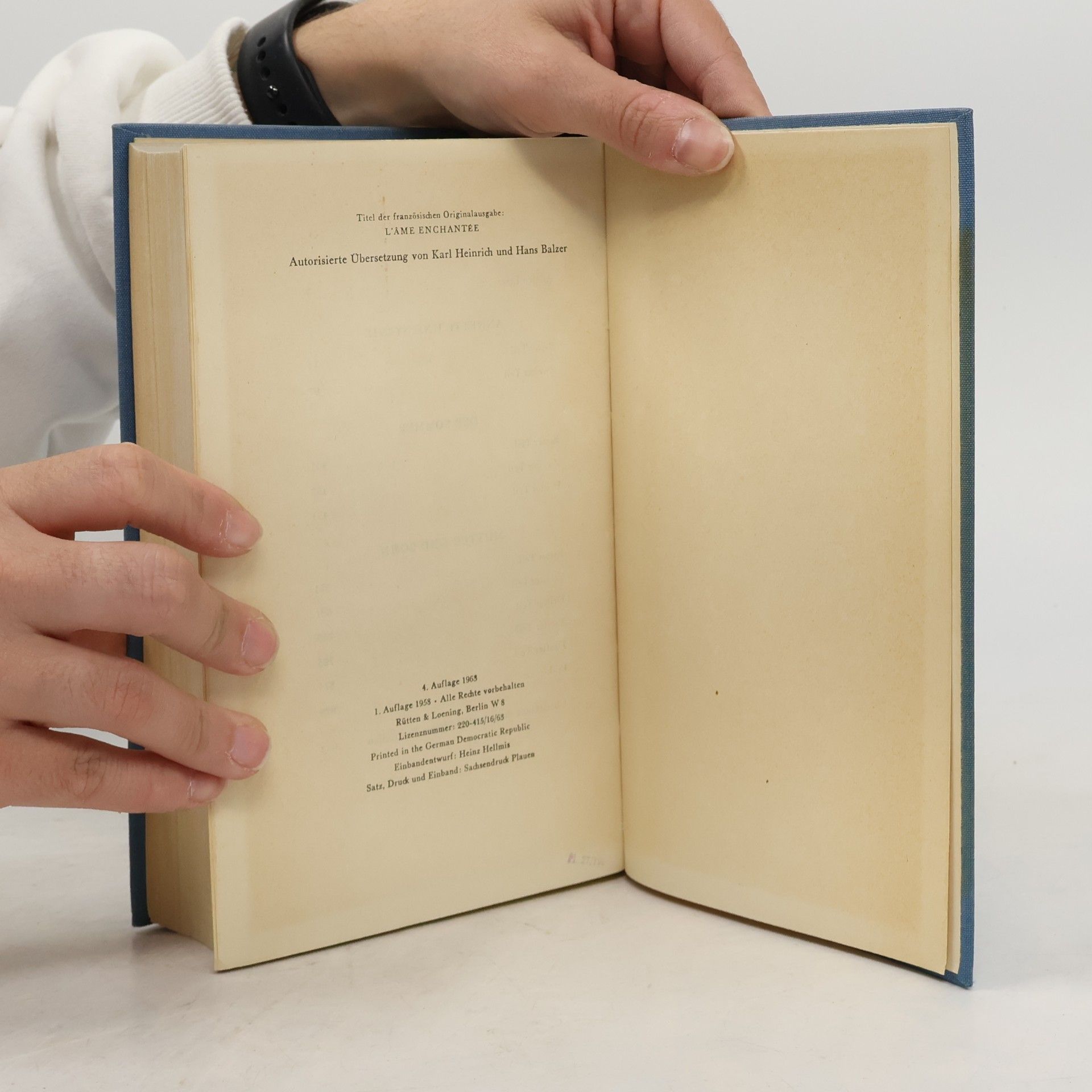 Romain Rolland Die Verzauberte Seele 1