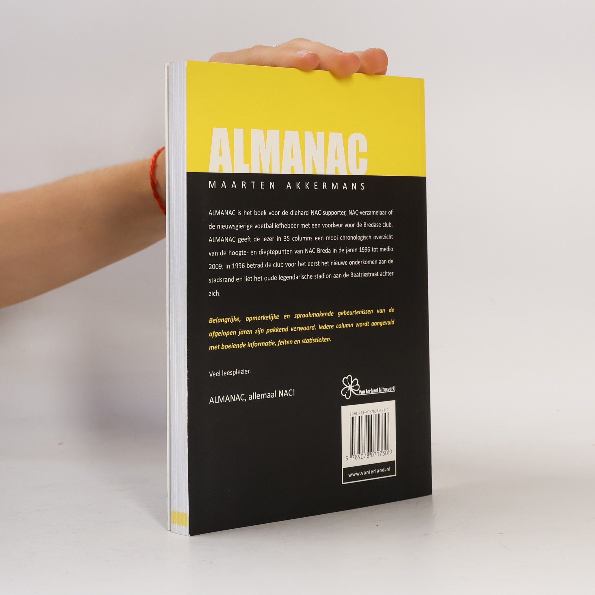Akkermans, Maarten ALMANAC: columns NAC 1996- 2009