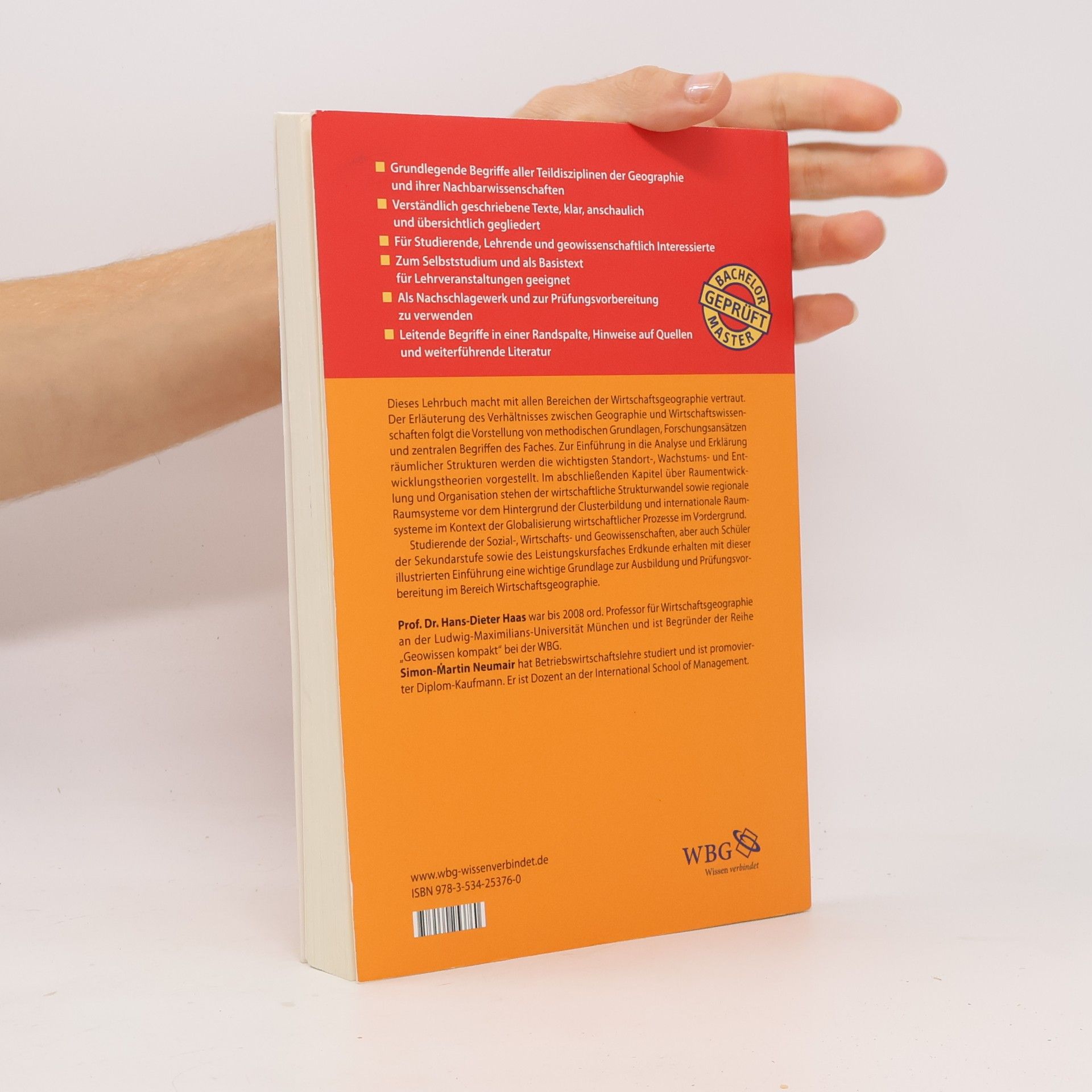 Hans-Dieter Haas Geowissen Kompakt: Wirtschaftsgeographie - 3. Auflage