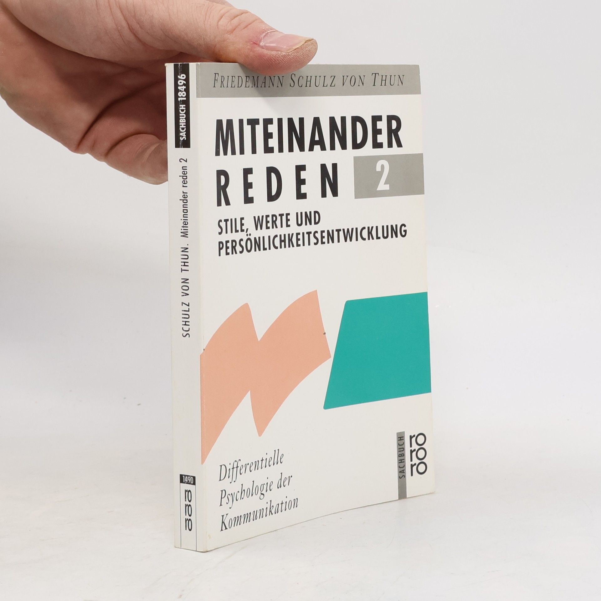 Friedemann Schulz von Thun Miteinander reden 2