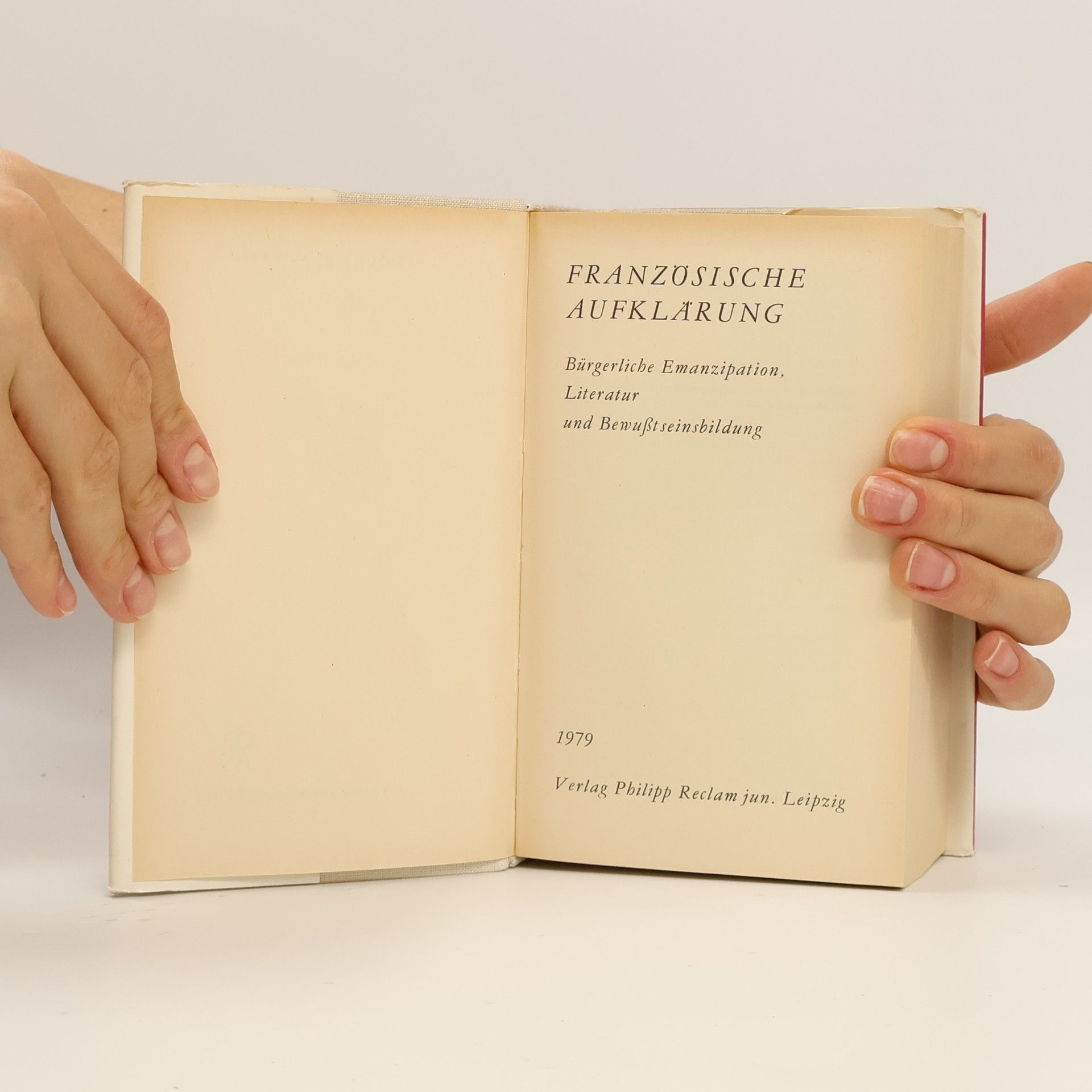 Autorenkollektiv Französische Aufklärung