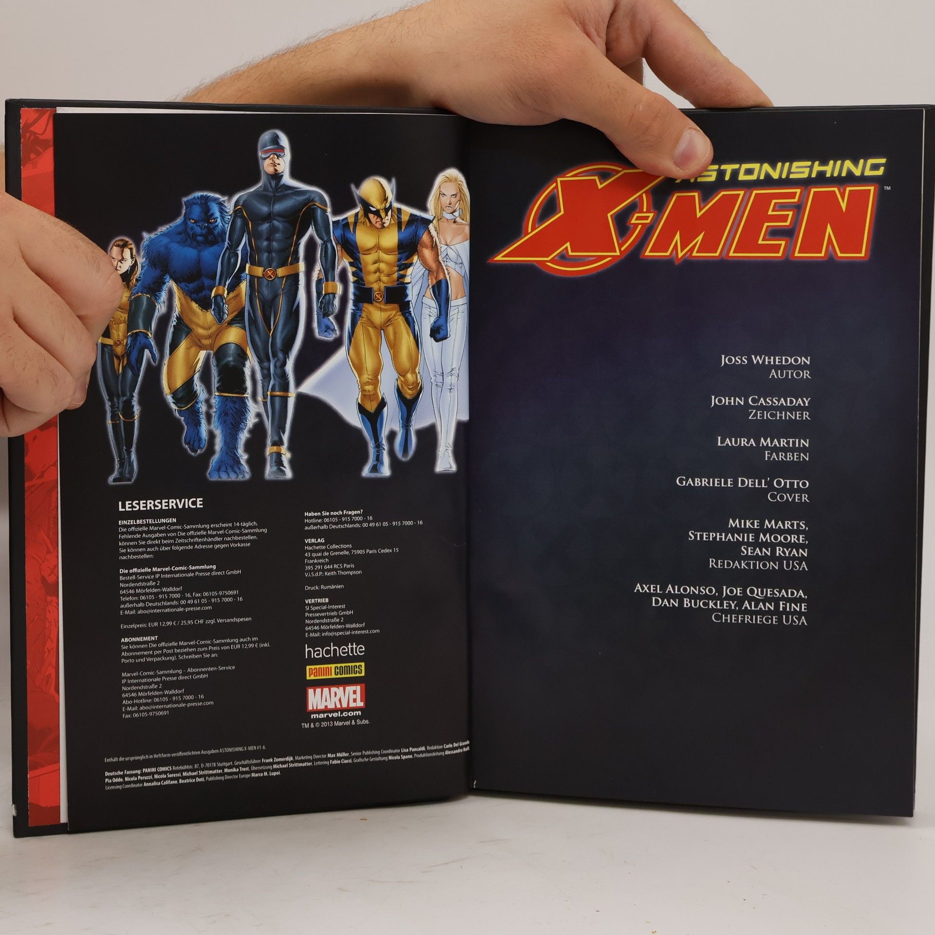 Joss Whedon Die offizielle Marvel-Comic-Sammlung 38. Astonishing X-Men. Begabt