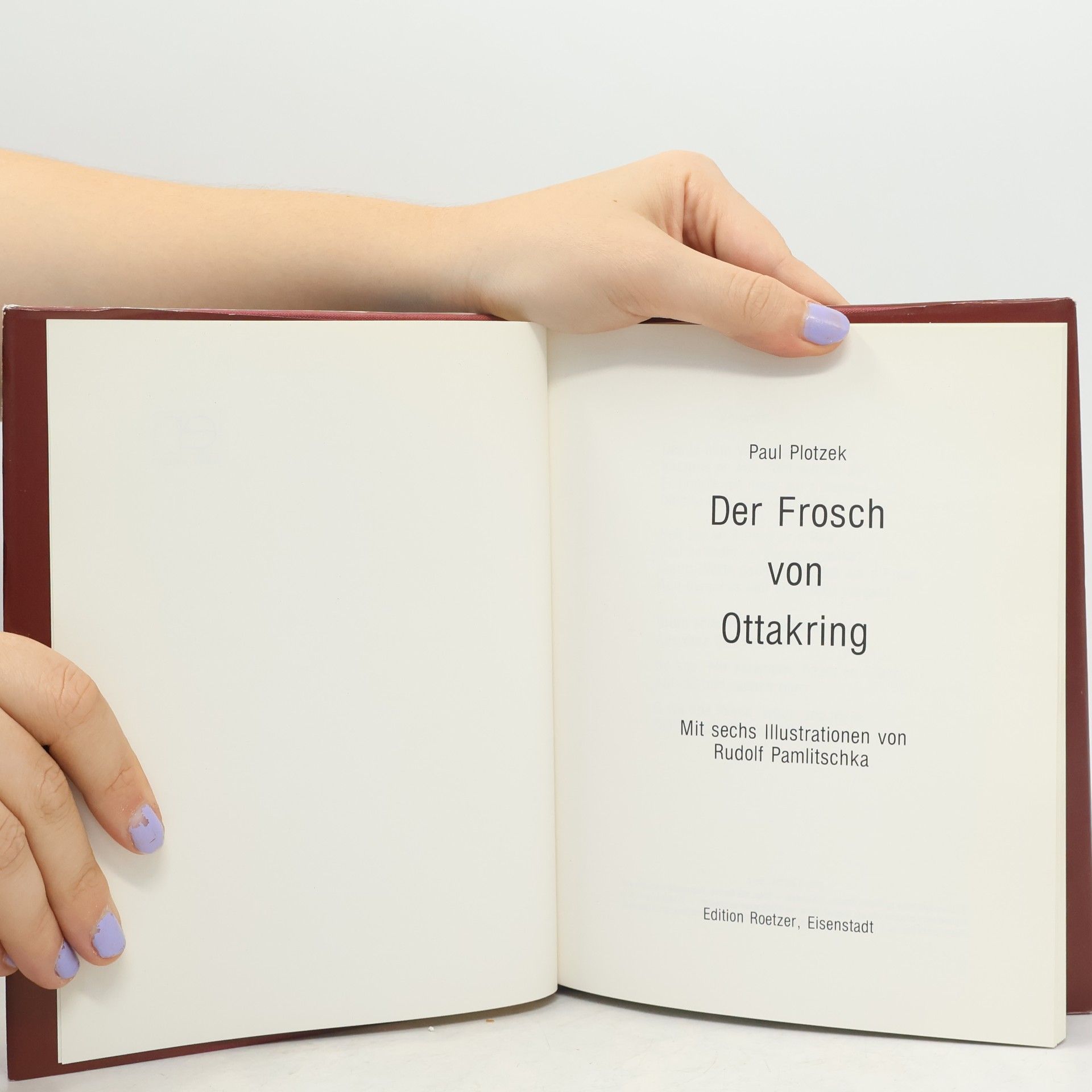 Paul Plotzek Der Frosch von Ottakring
