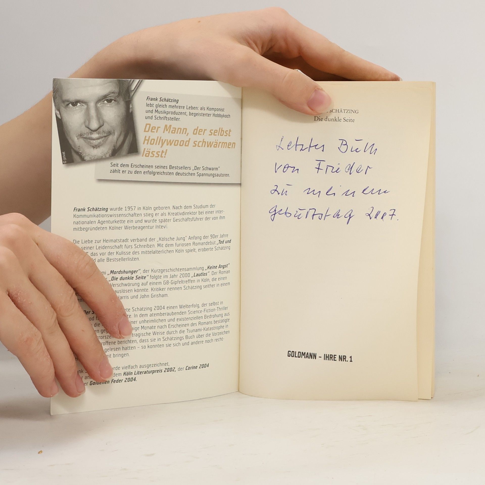 Frank Schätzing Die dunkle Seite