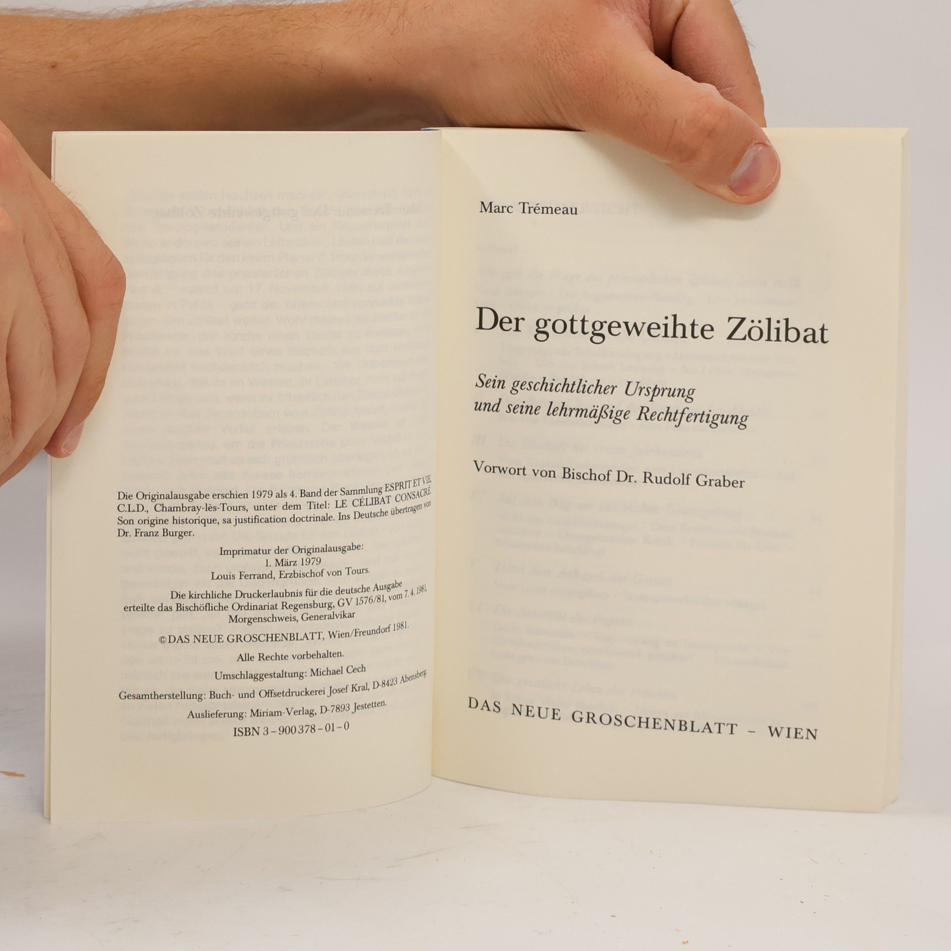 Marc Trémeau Der gottgeweihte Zölibat