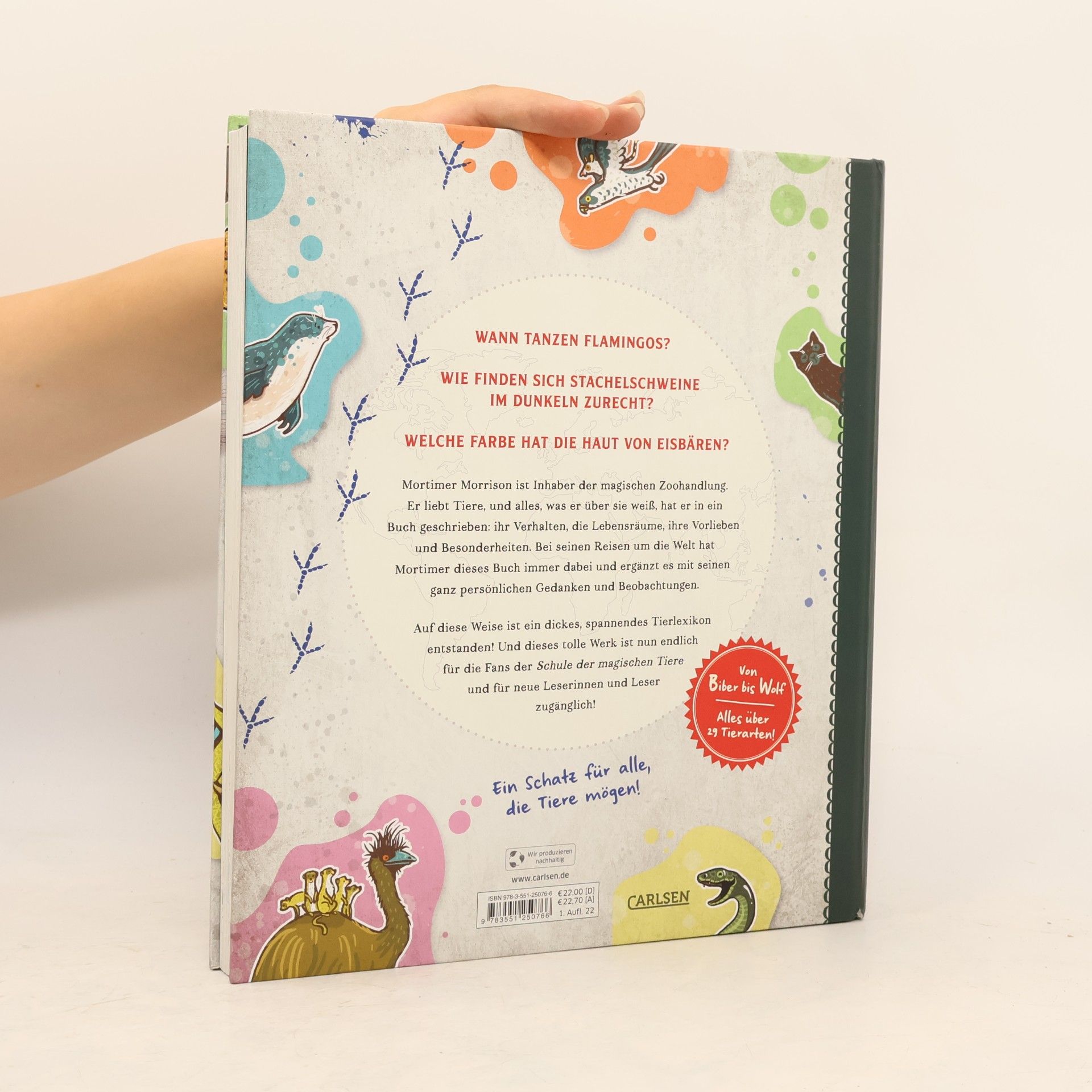 Margit Auer Die Schule der magischen Tiere: Mister Morrisons gesammeltes Tierwissen