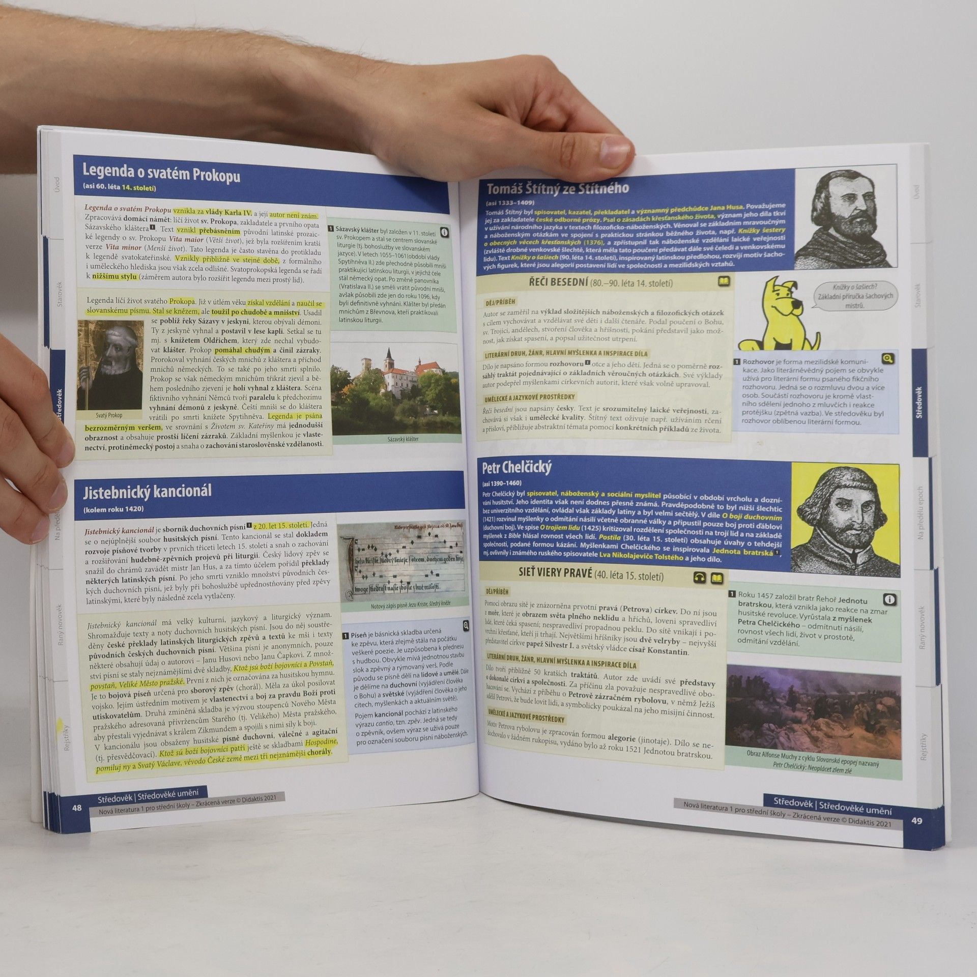 Various authors Nová literatura pro střední školy. 1, učebnice, zkrácená verze