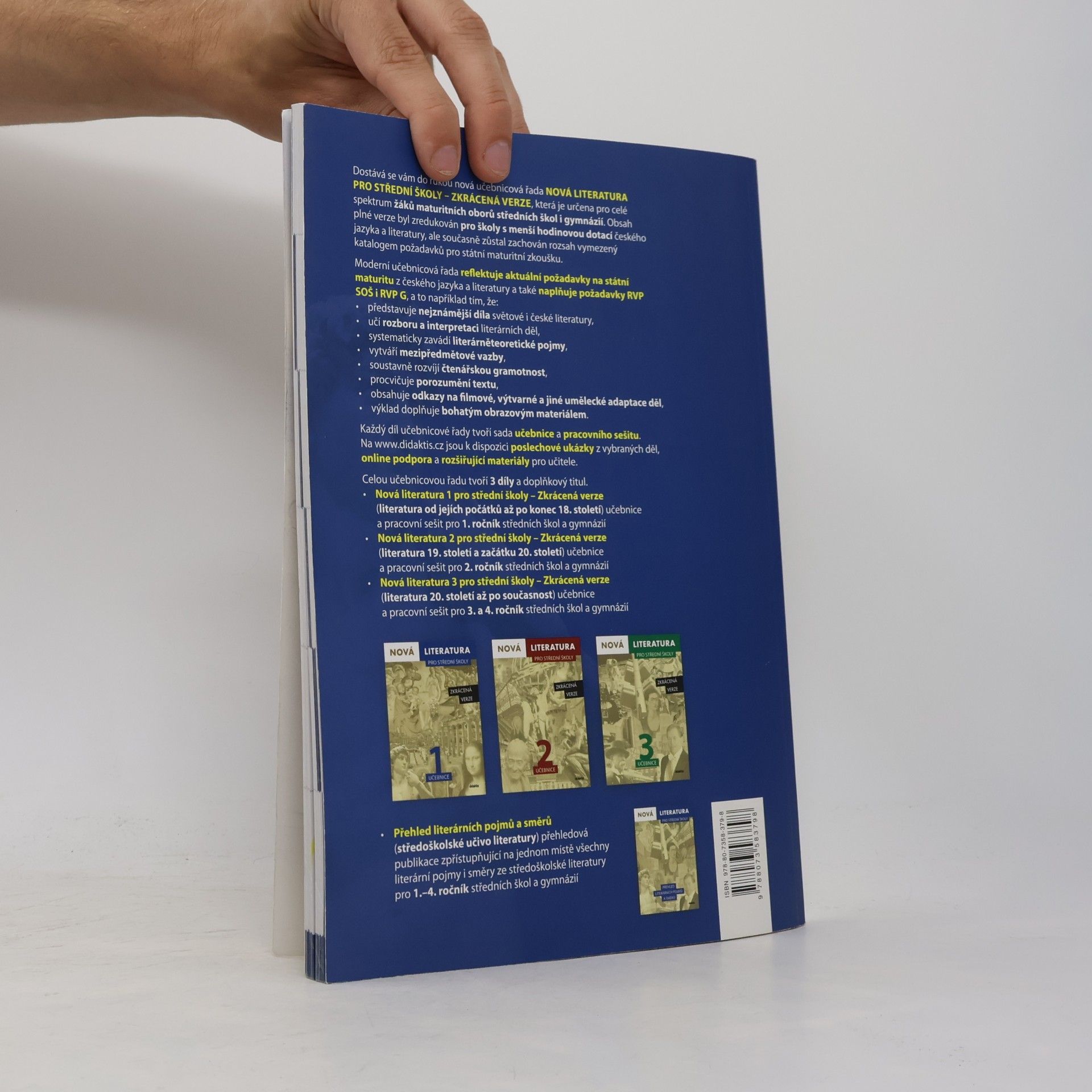 Various authors Nová literatura pro střední školy. 1, učebnice, zkrácená verze