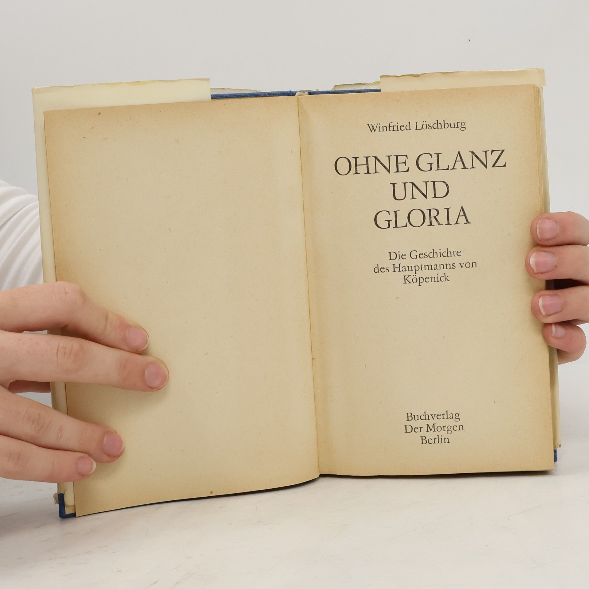 Winfried Löschburg Ohne Glanz und Gloria