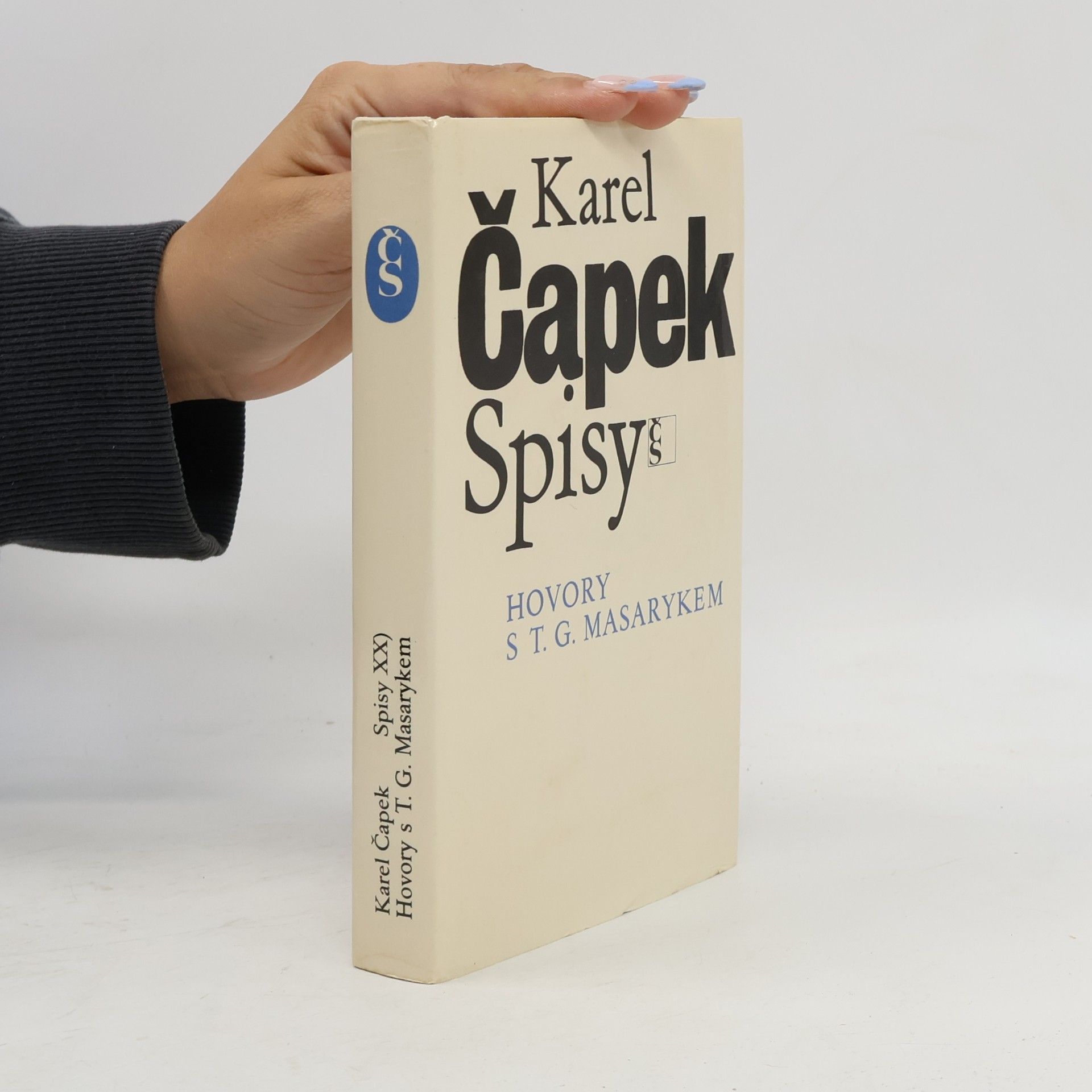 Karel Čapek Hovory s T. G. Masarykem