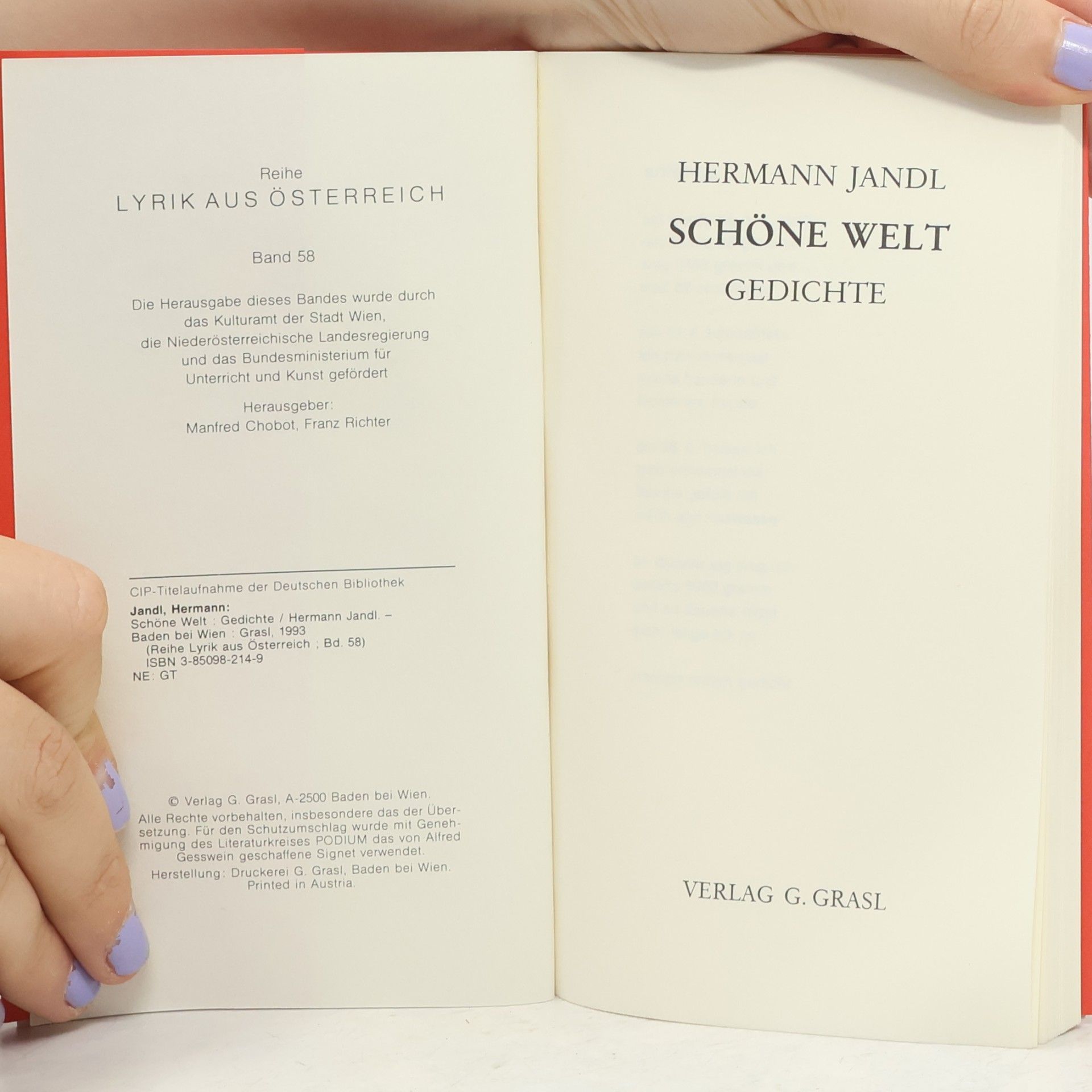 Hermann Jandl Schöne Welt