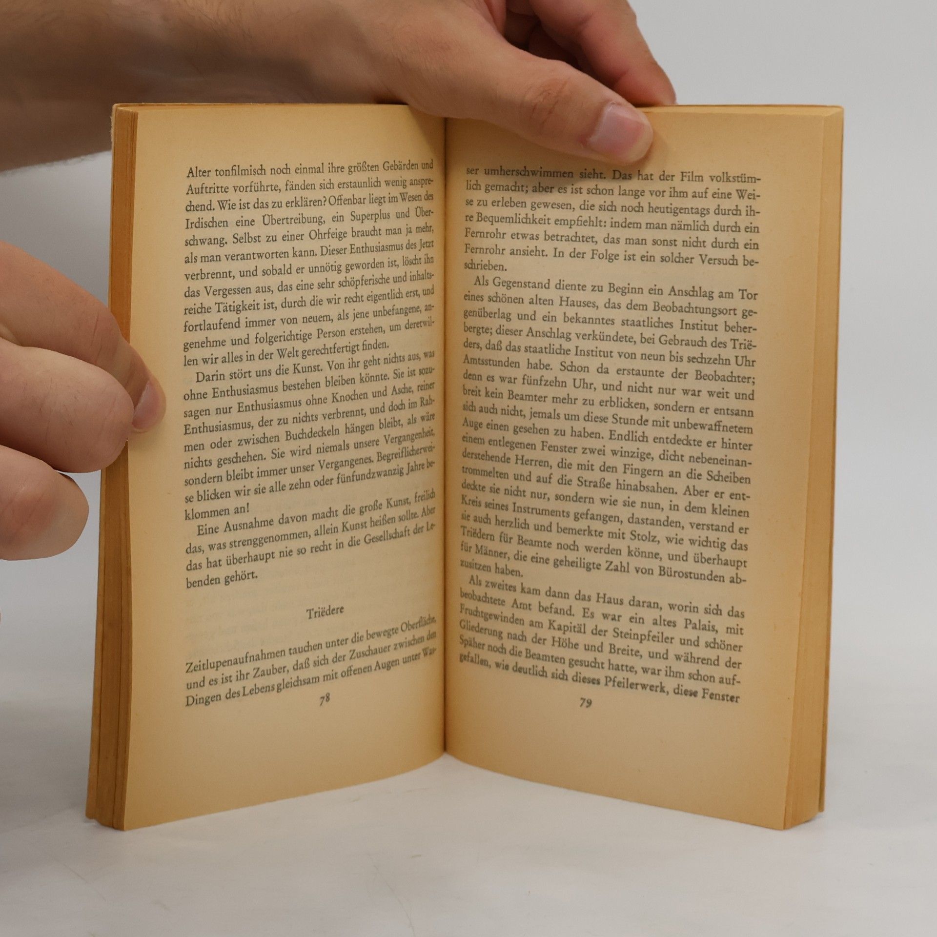 Robert Musil Nachlass zu Lebzeiten