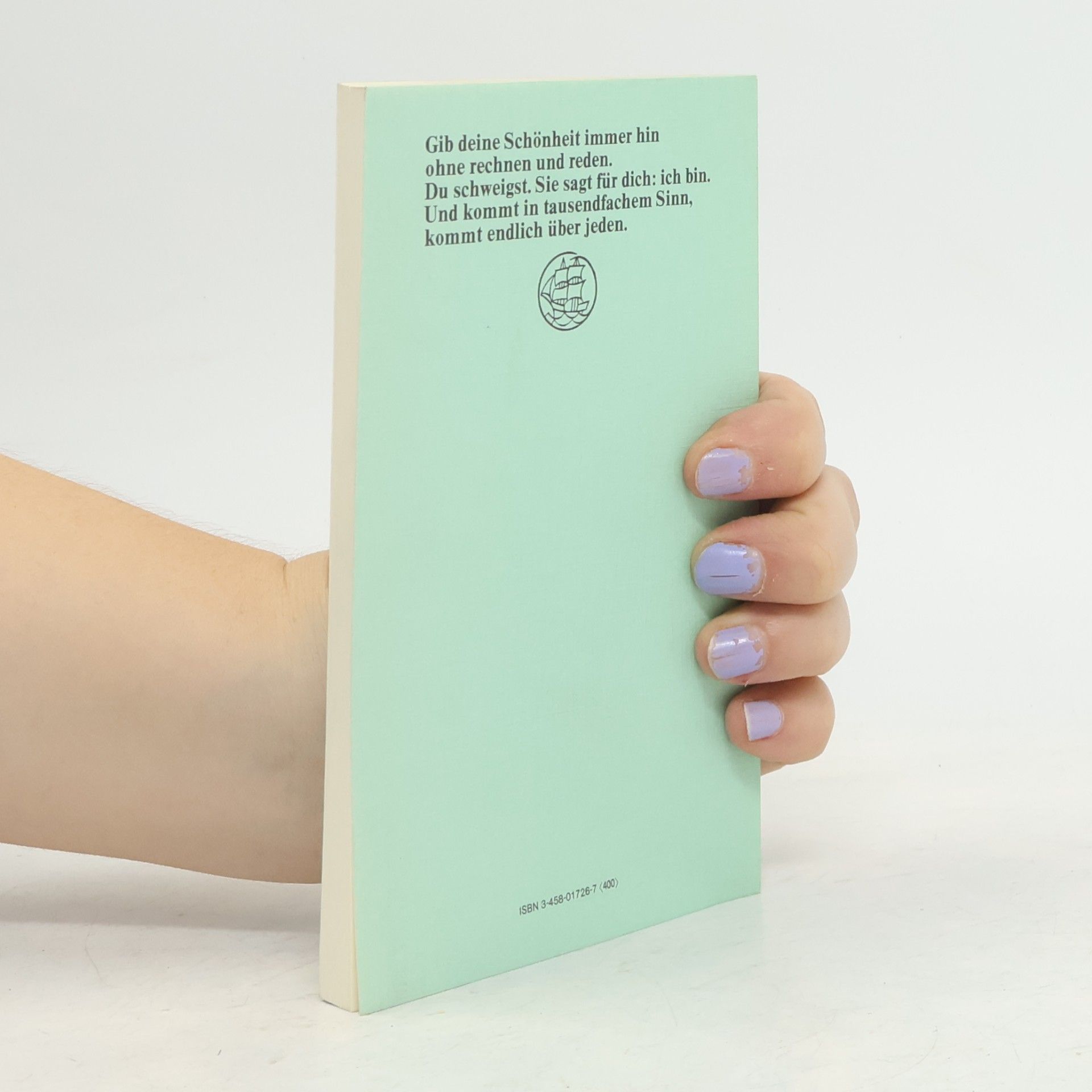 Rainer Maria Rilke Das Buch der Bilder