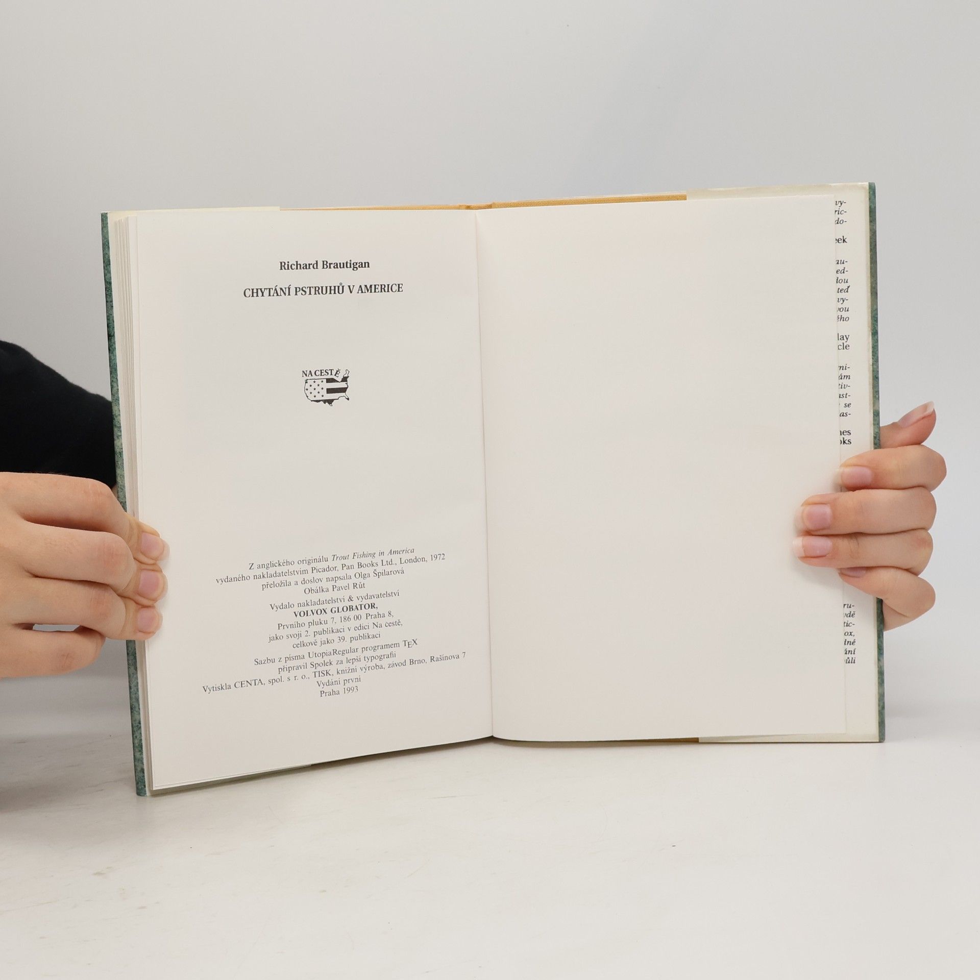 Richard Brautigan Chytání pstruhů v Americe