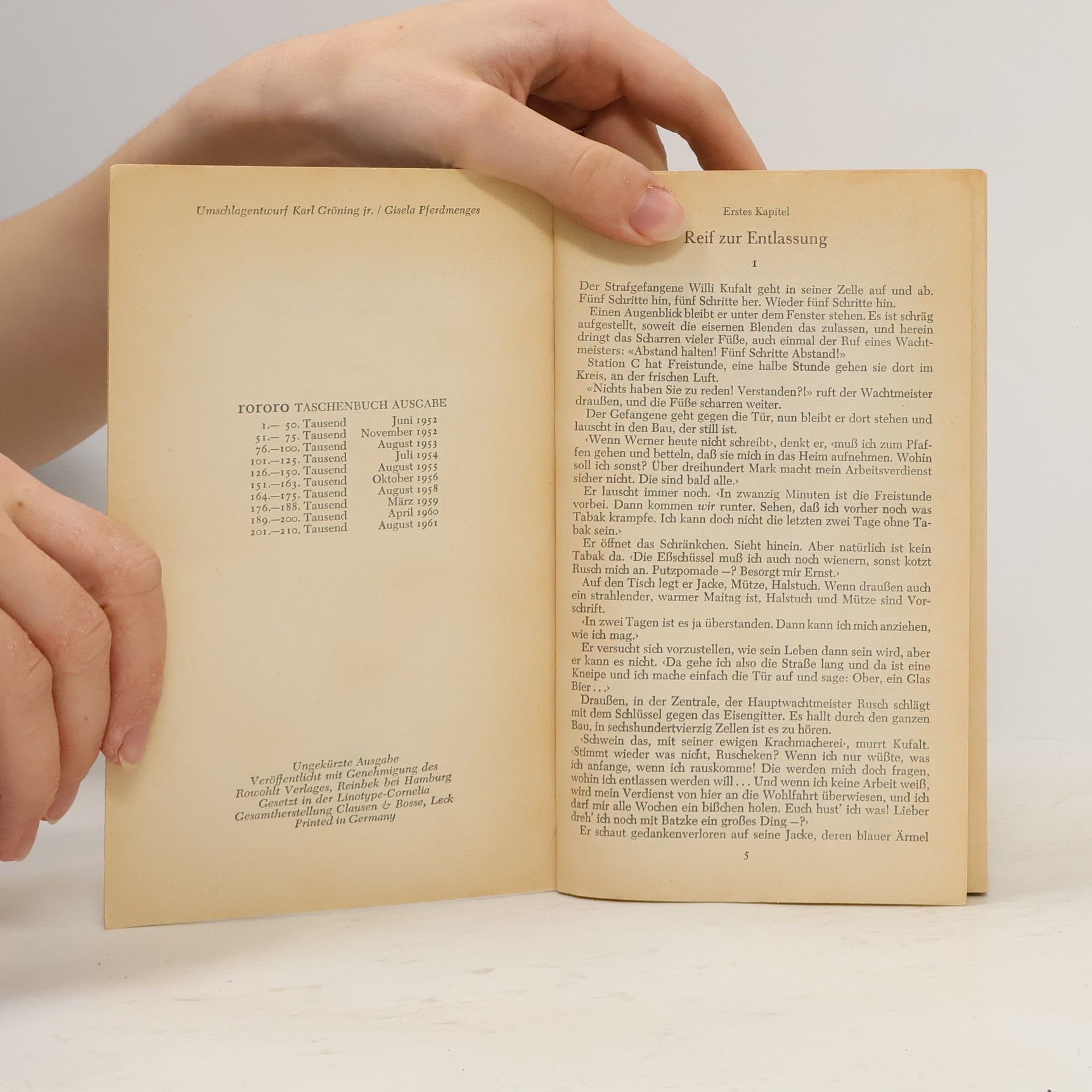 Hans Fallada Wer einmal aus dem Blechnapf frißt