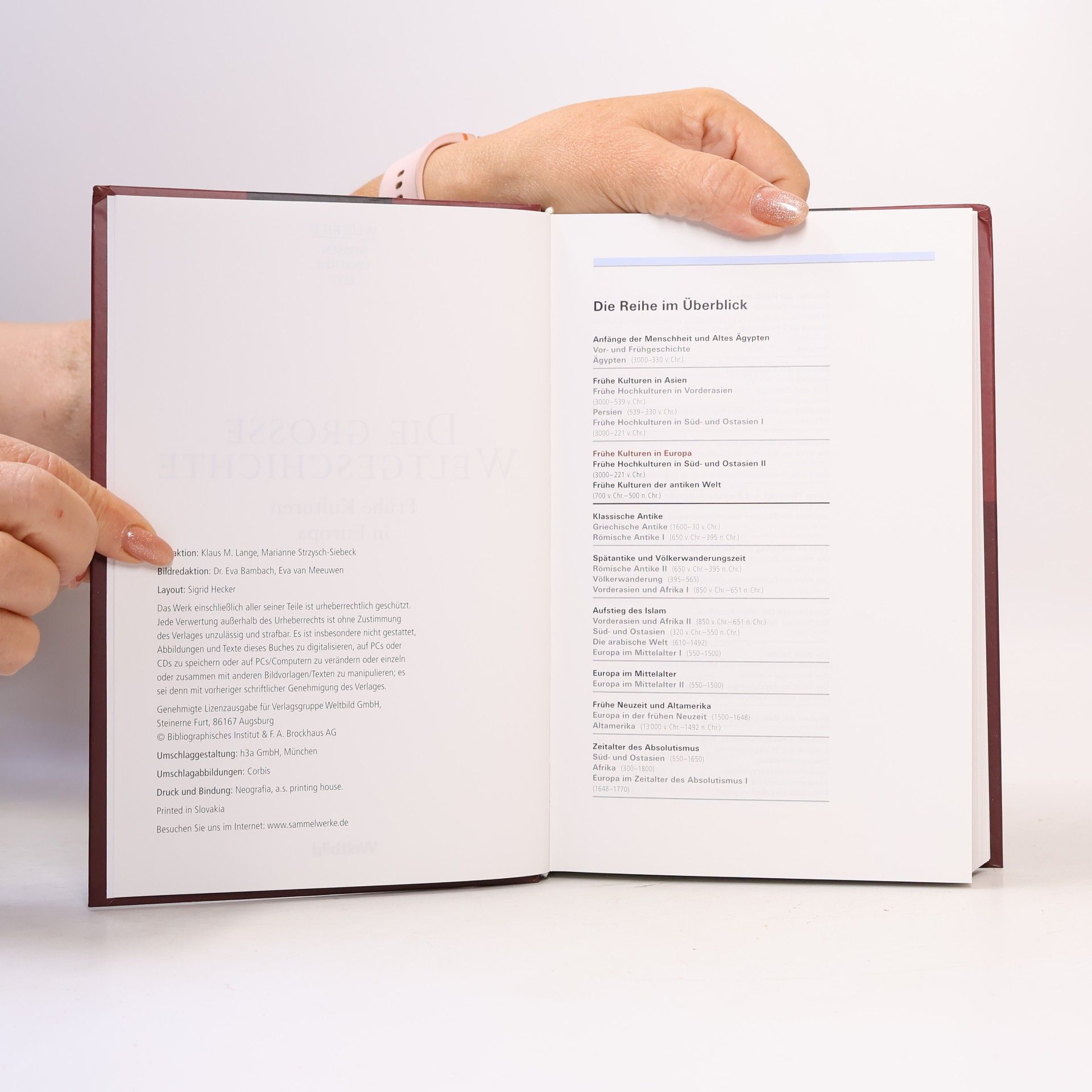 Autorenkollektiv Die grosse Weltgeschichte. Frühe Kulturen in Europa