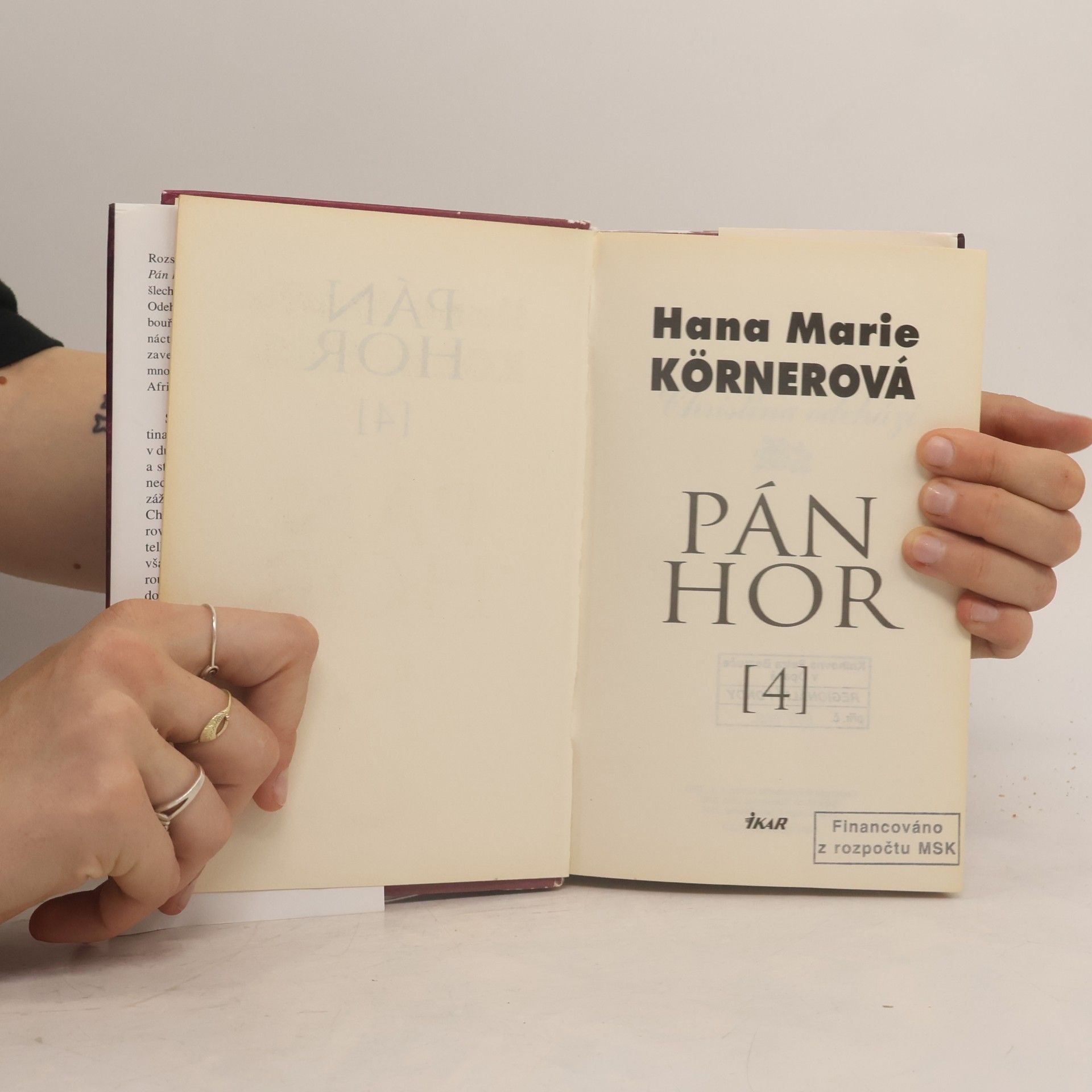 Hana Marie Körnerová Pán hor 4