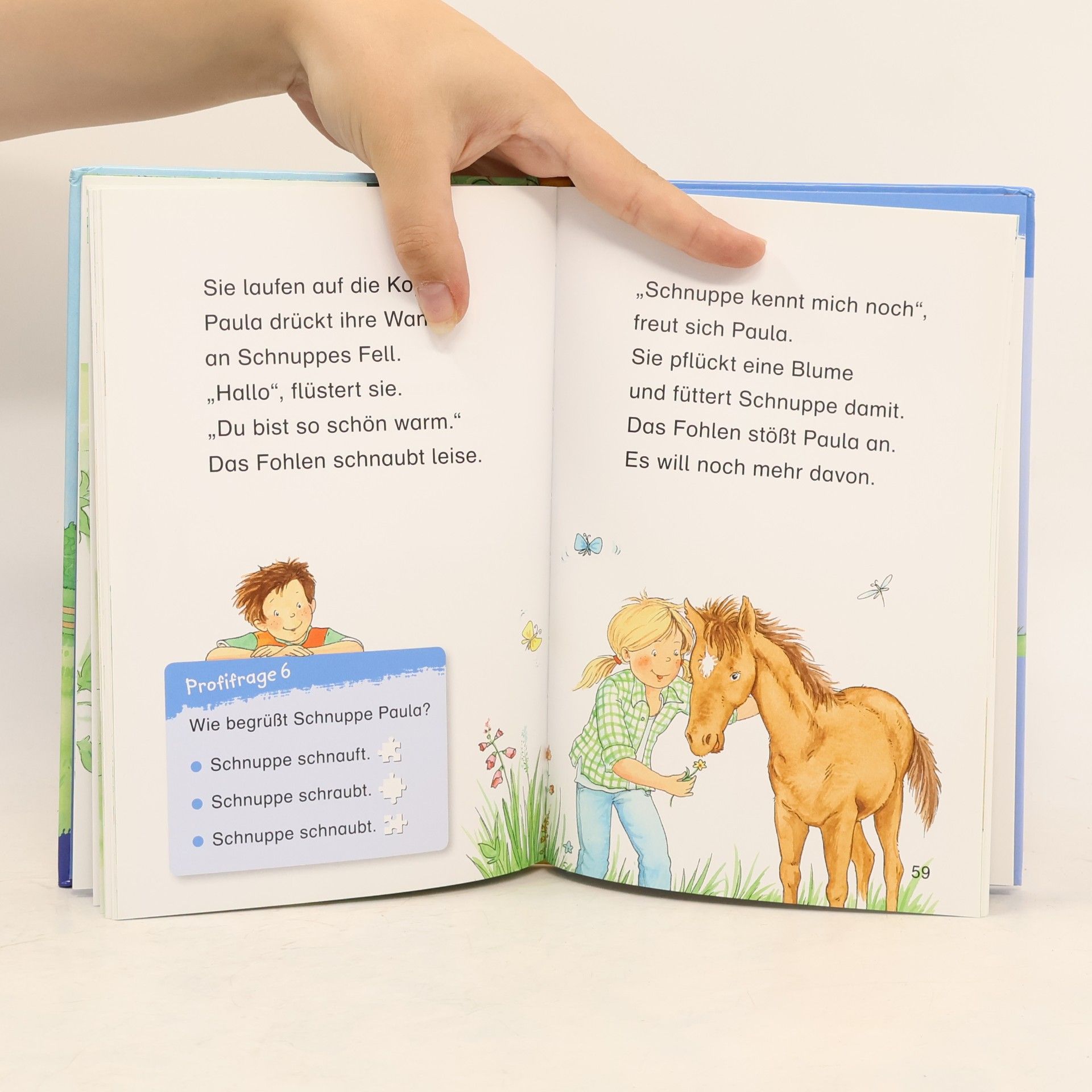 Usch Luhn Duden Leseprofi - Ein Fohlen namens Schnuppe, 1. Klasse