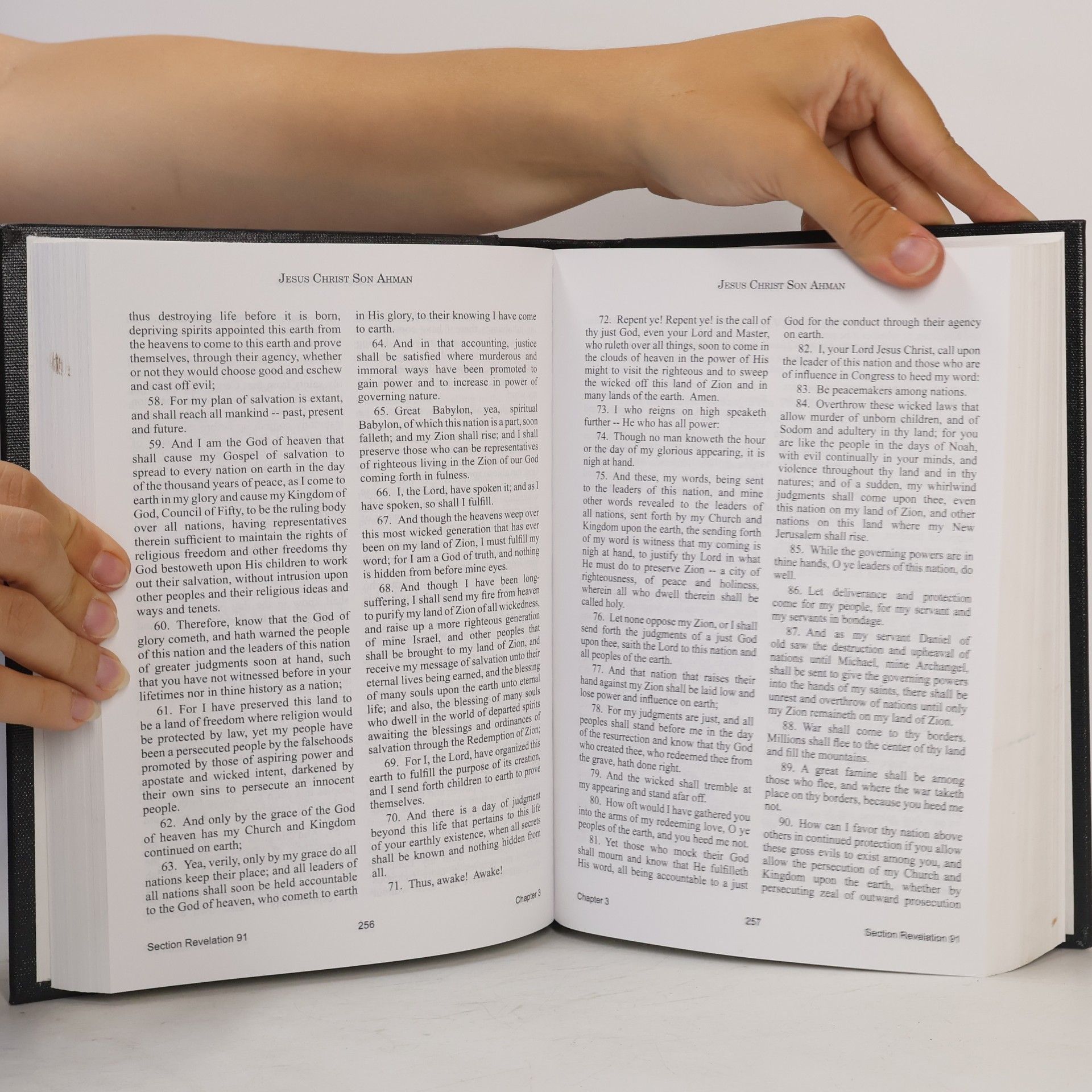 Warren Jeffs Jesus Christ message to all nations