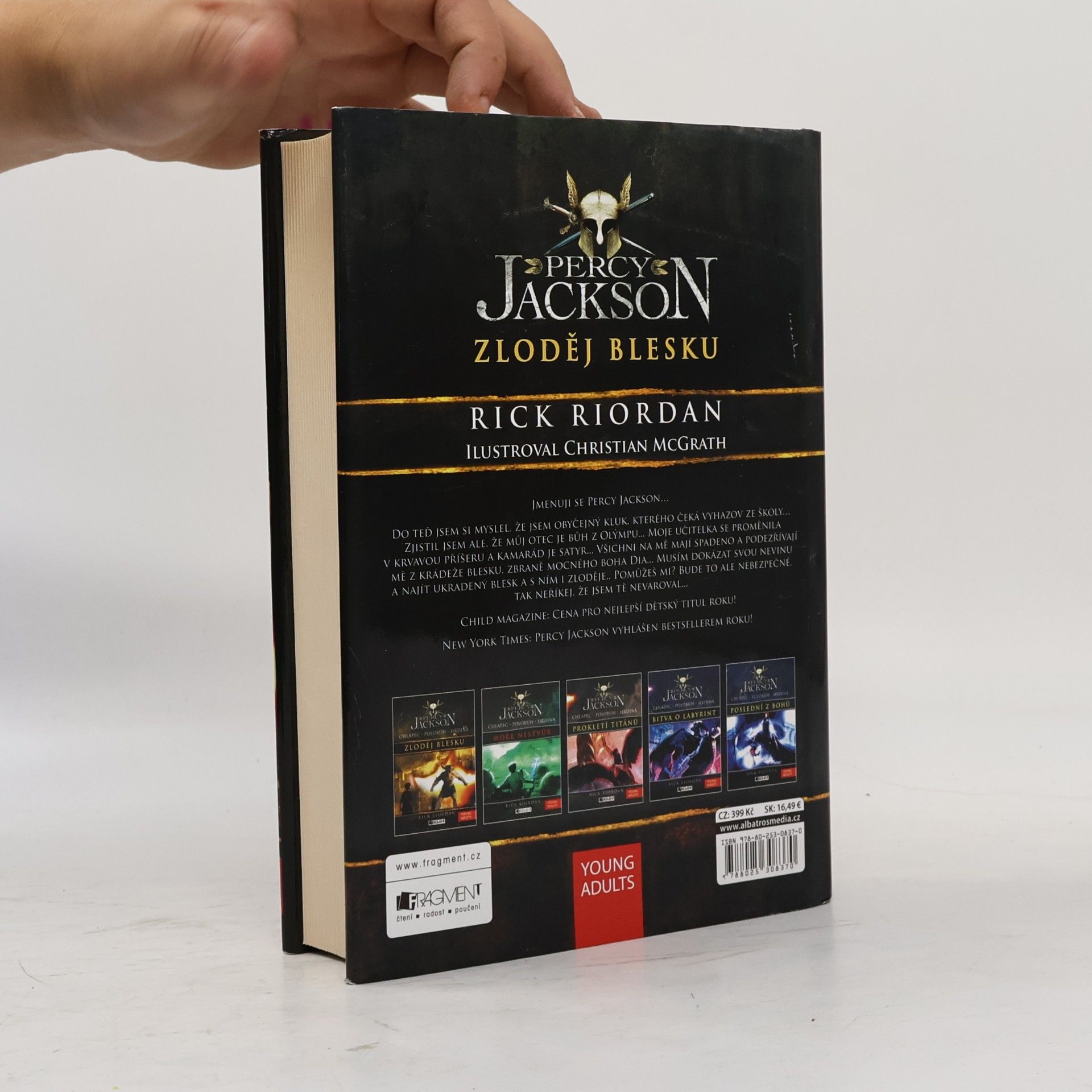 Rick Riordan Percy Jackson. Zloděj blesku