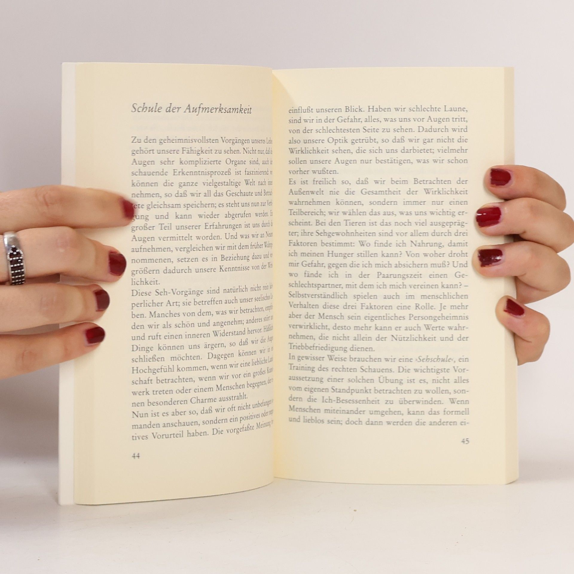 Otto Betz Topos plus - Taschenbücher: Vom Glück des Augenblicks