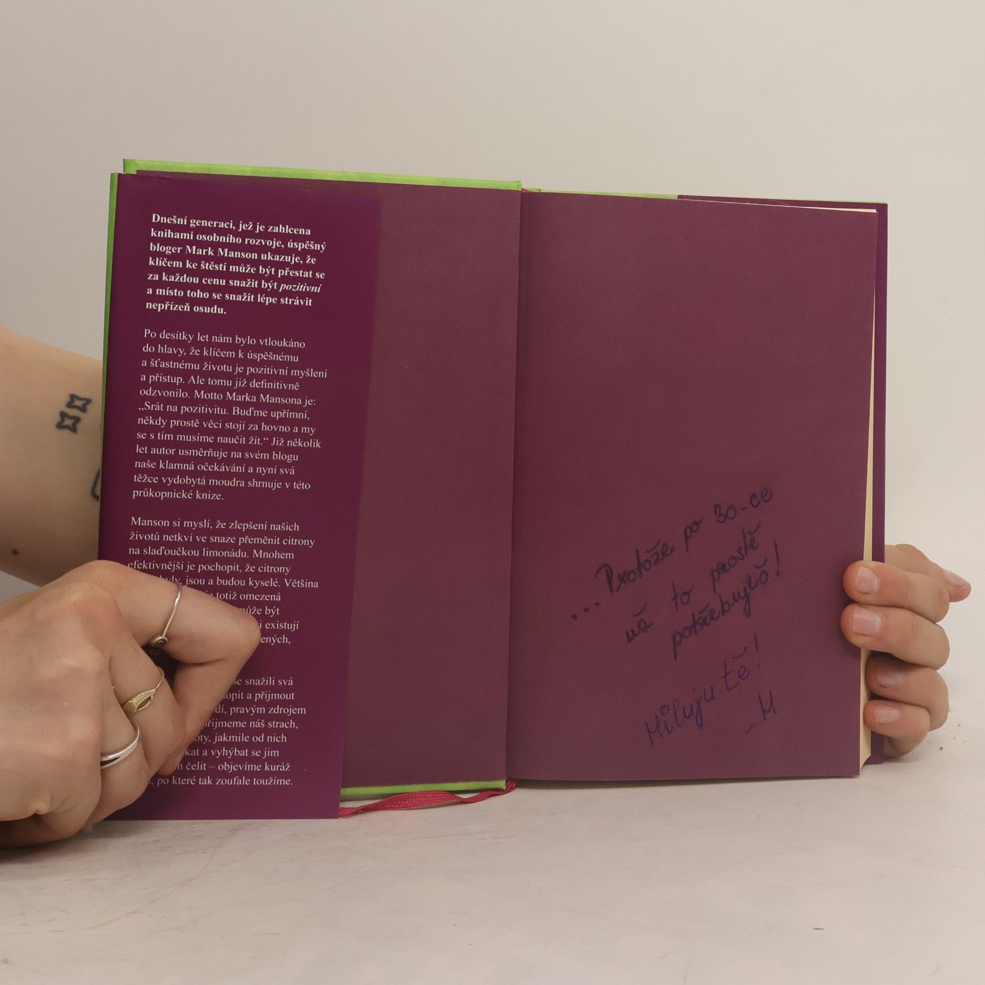 Mark Manson Důmyslné umění, jak mít všechno u pr**le
