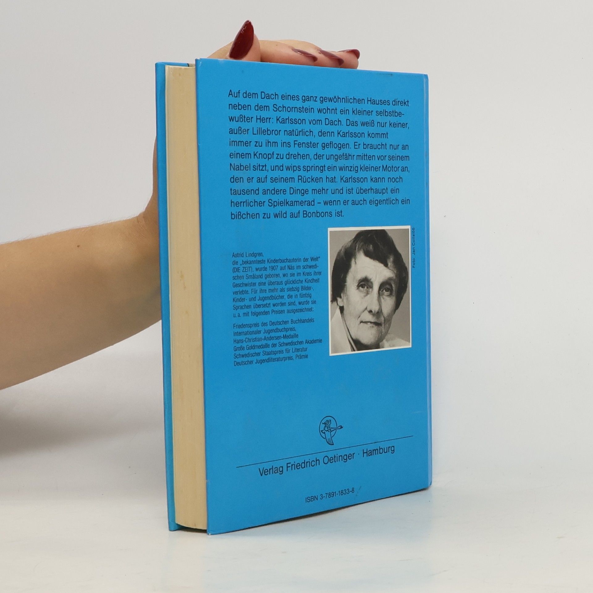Astrid Lindgren Karlsson vom Dach