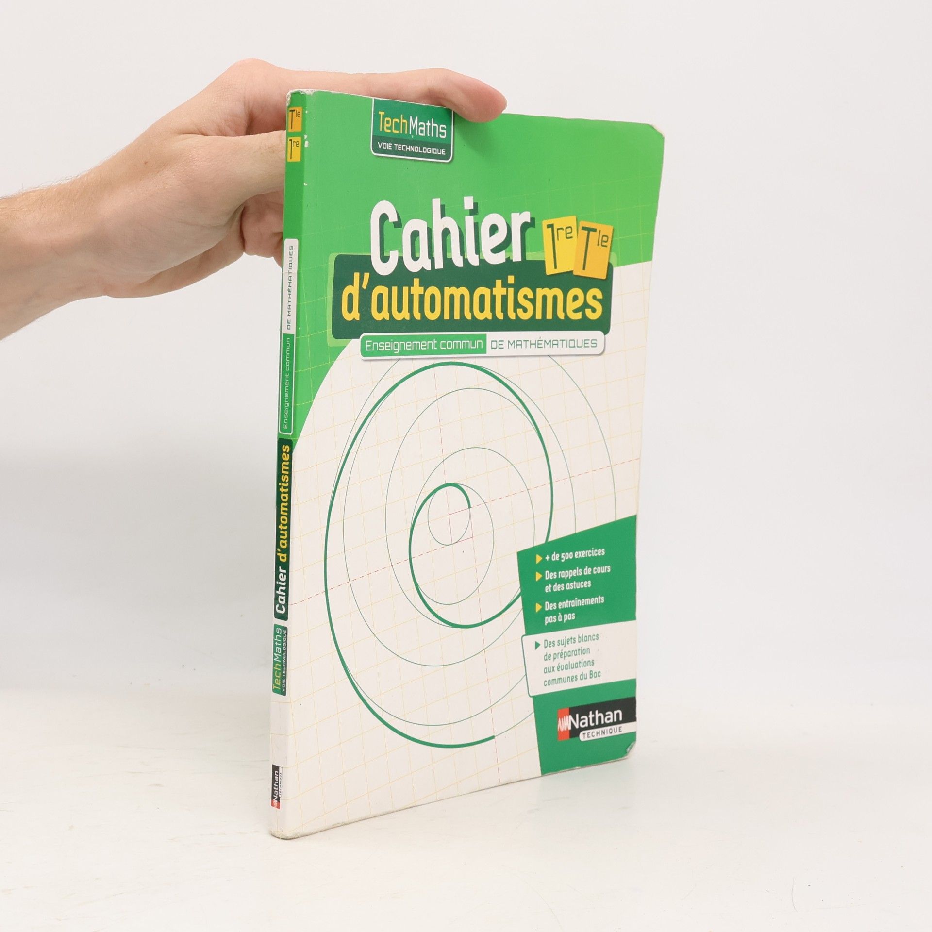David Lafolie Techmaths 1ère/Tle Cahier d'automatismes