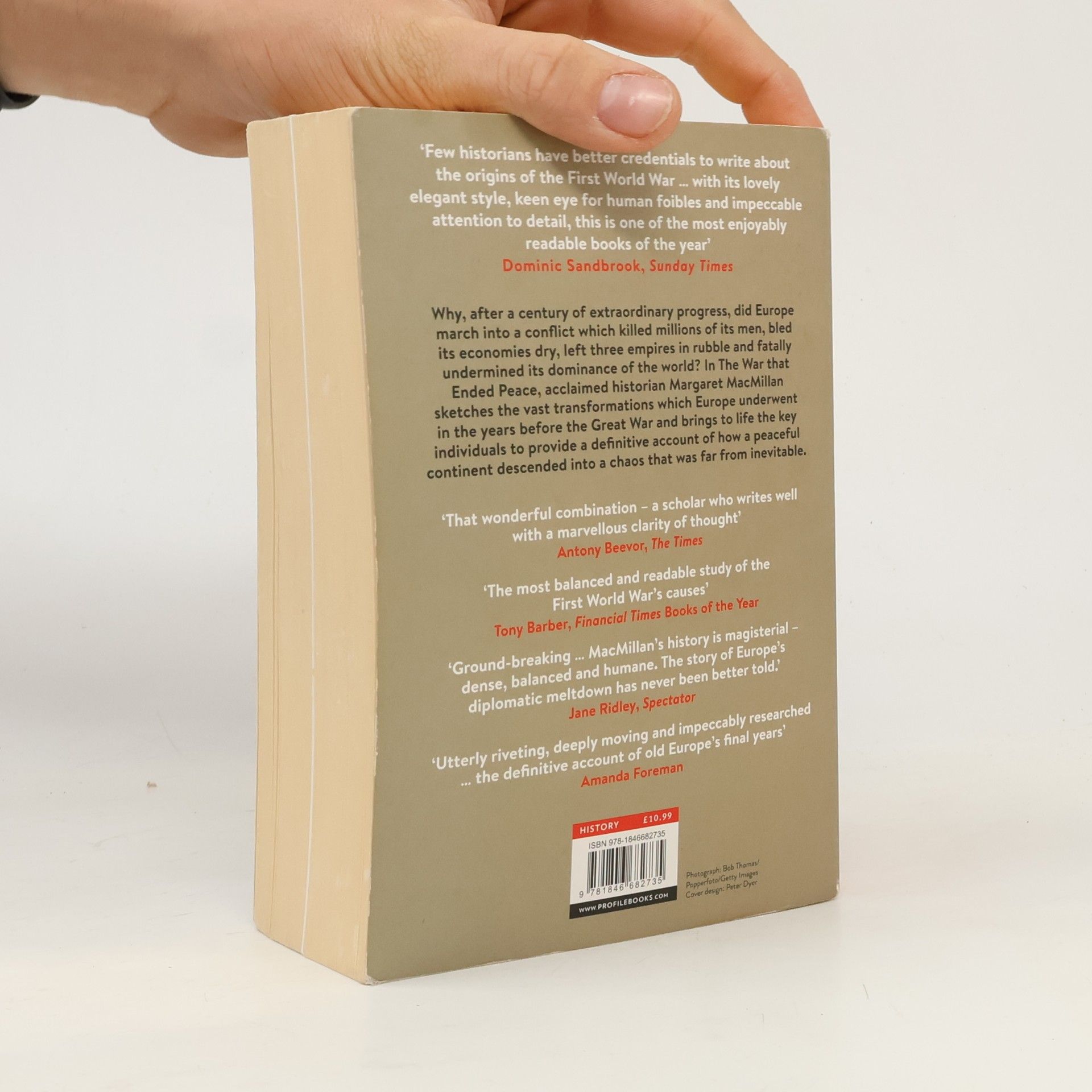 Margaret MacMillan The War that Ended Peace