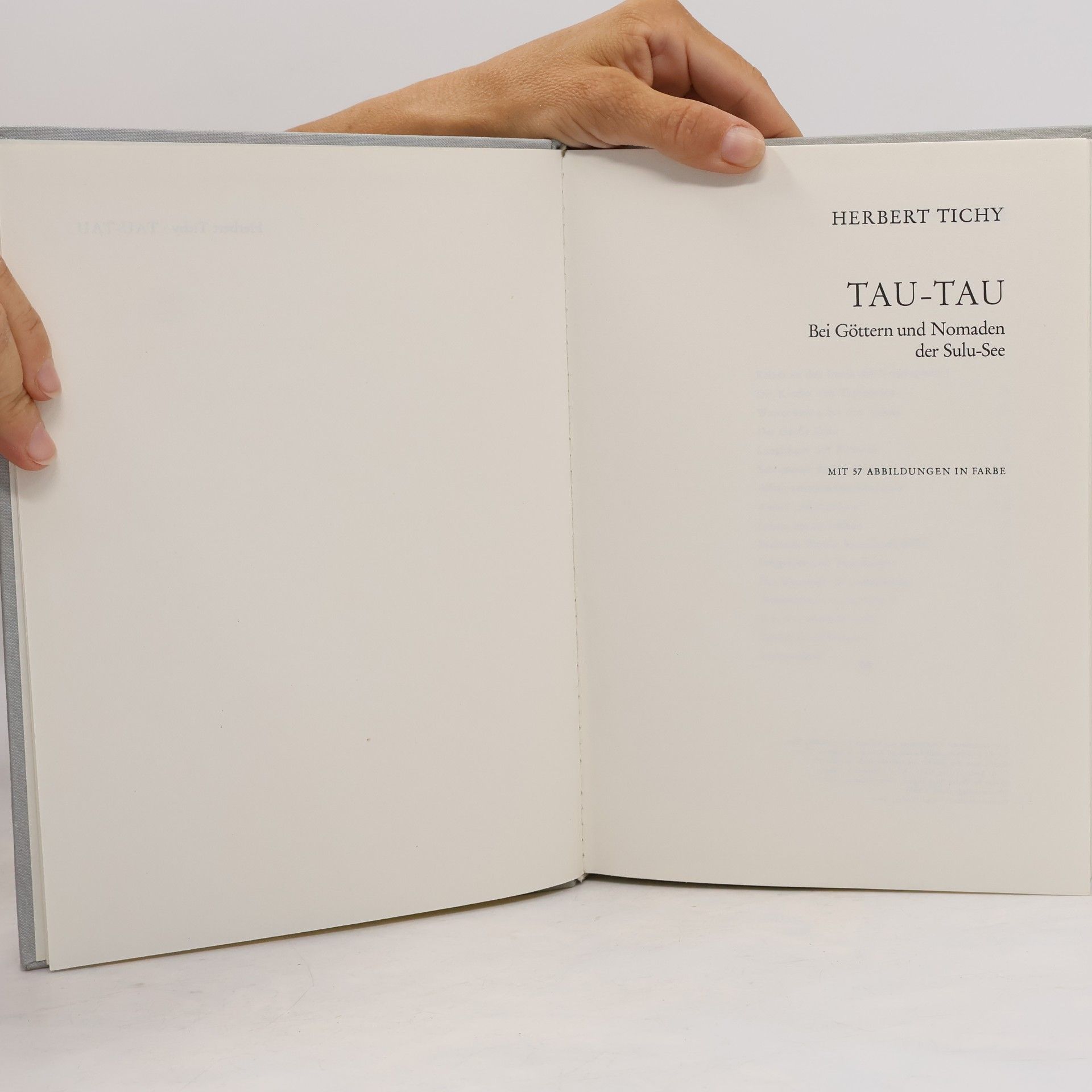 Herbert Tichy Tau-Tau