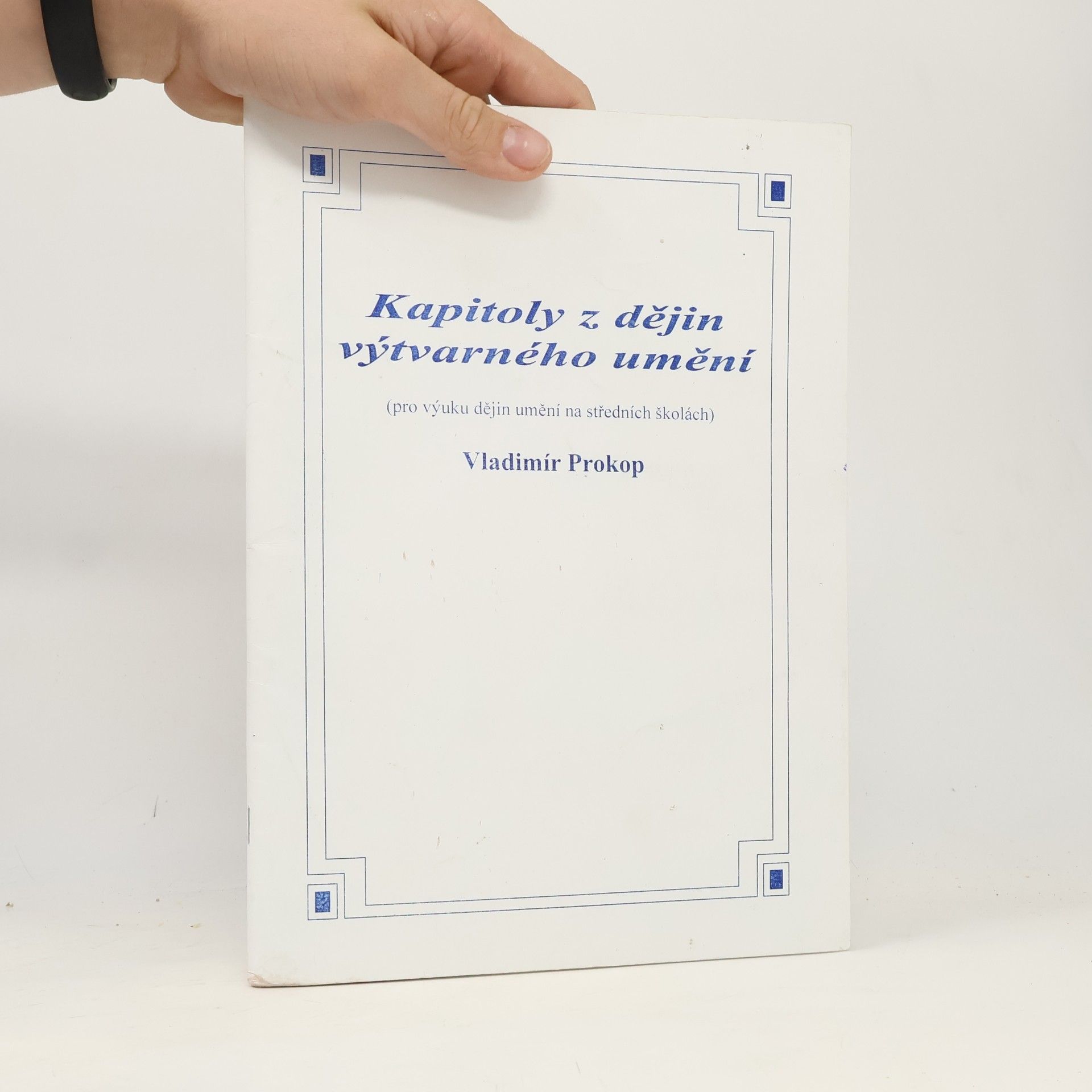 Vladimír Prokop Kapitoly z dějin výtvarného umění