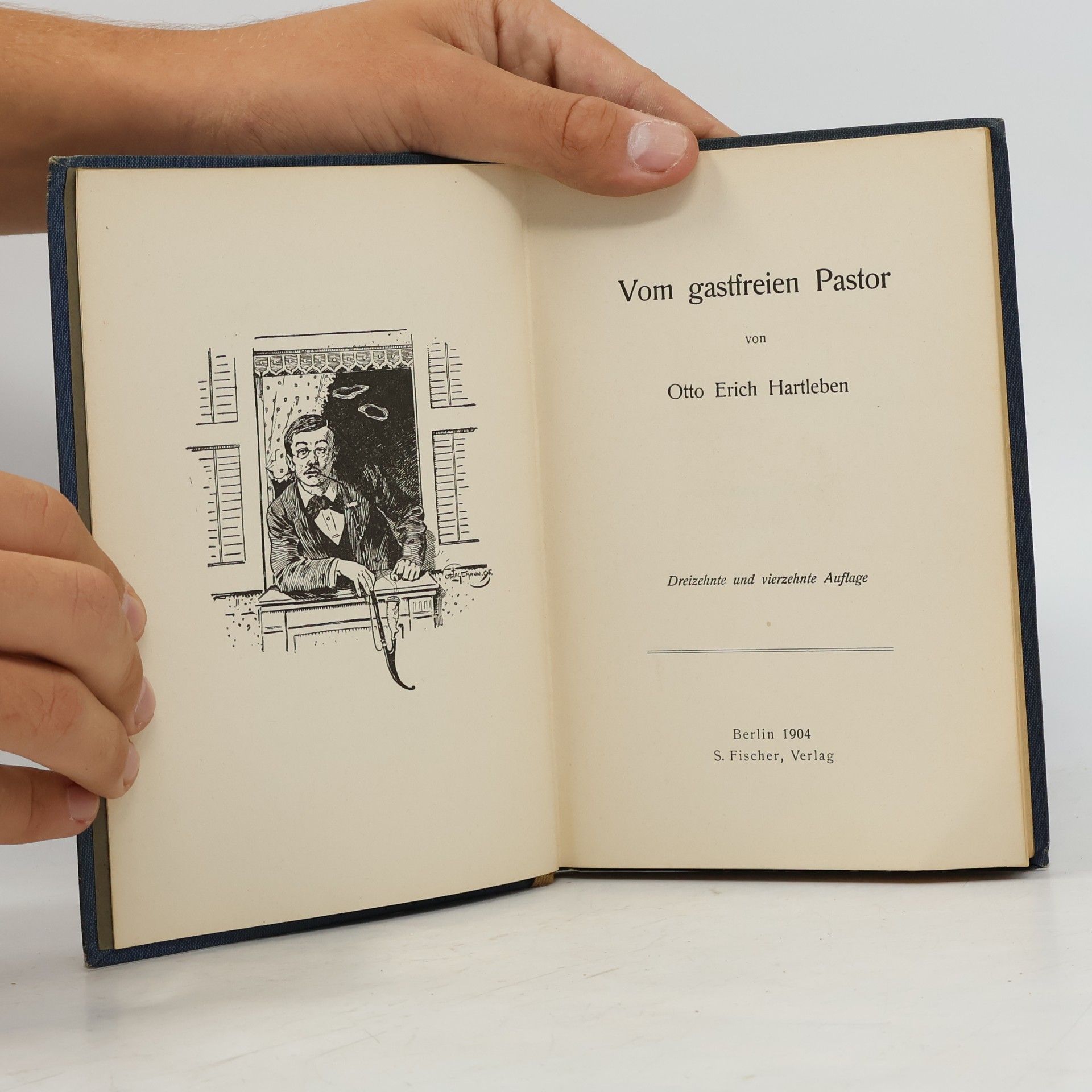 Otto Erich Hartleben Vom gastfreien Pastor