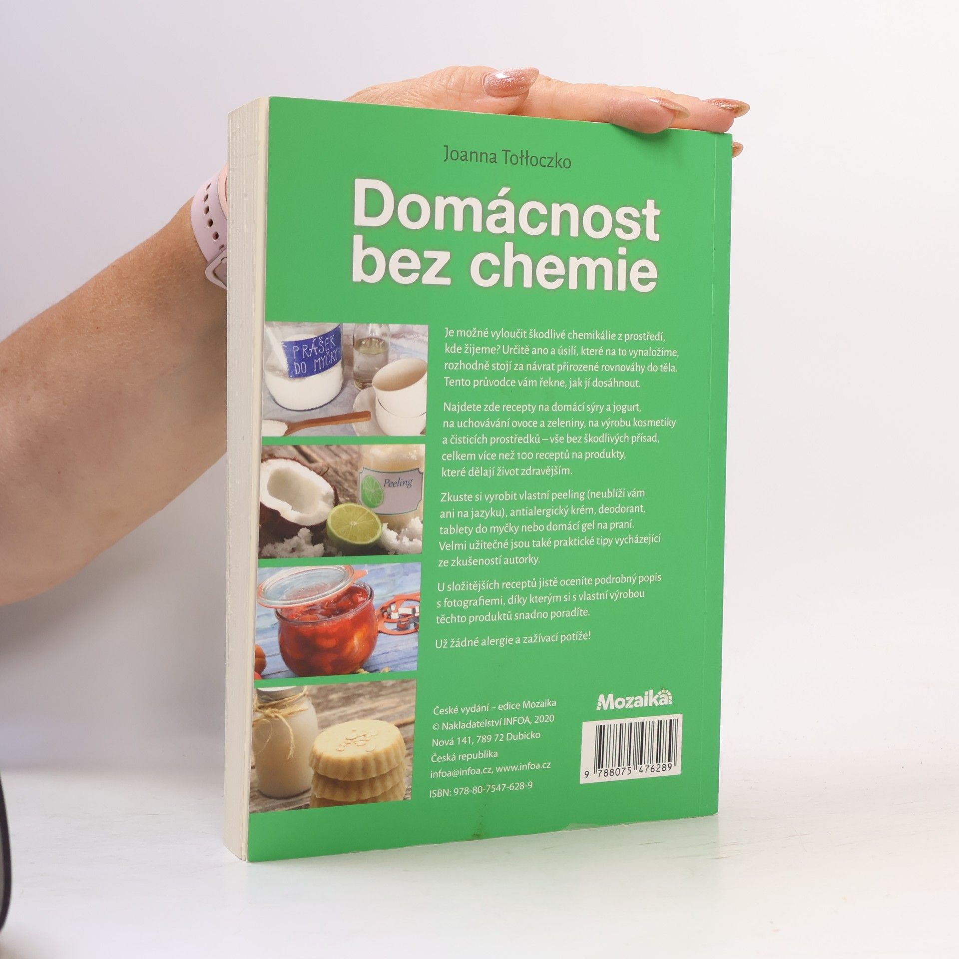 Joanna TołłoczkoSyndoman Domácnost bez chemie : šetrné čištění, uchovávání potravin, péče tělo