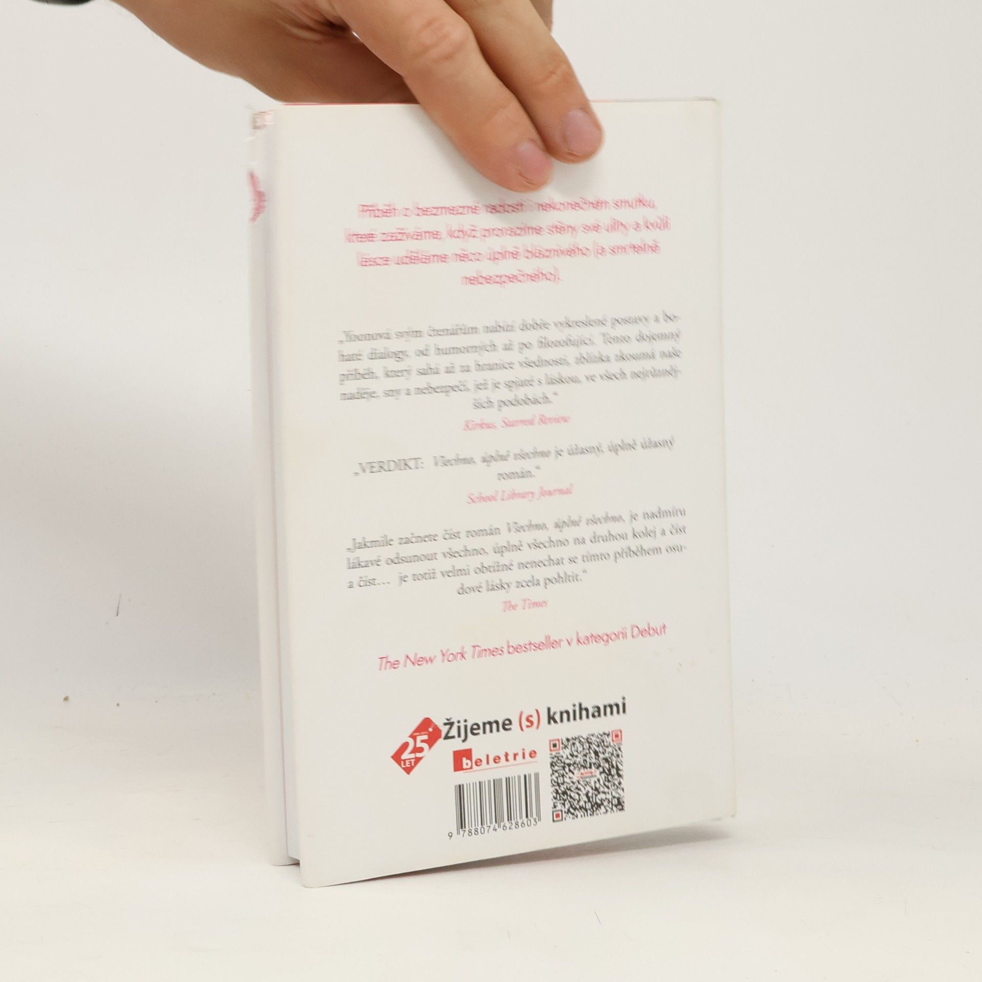 Nicola Yoon Všechno, úplně všechno