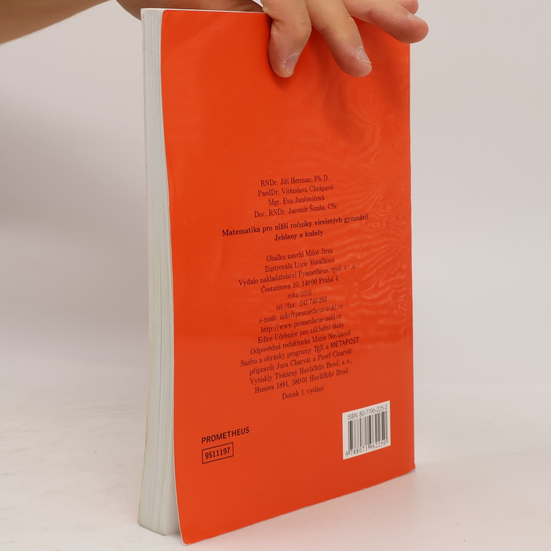 Jiří Herman Matematika: Kvarta. Jehlany a kužely