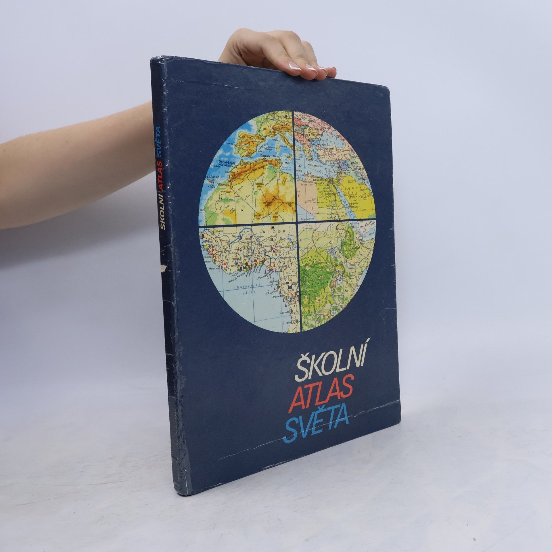 Antonín Rükl Školní atlas světa. Učební pomůcka pro zákl. a stř. školy