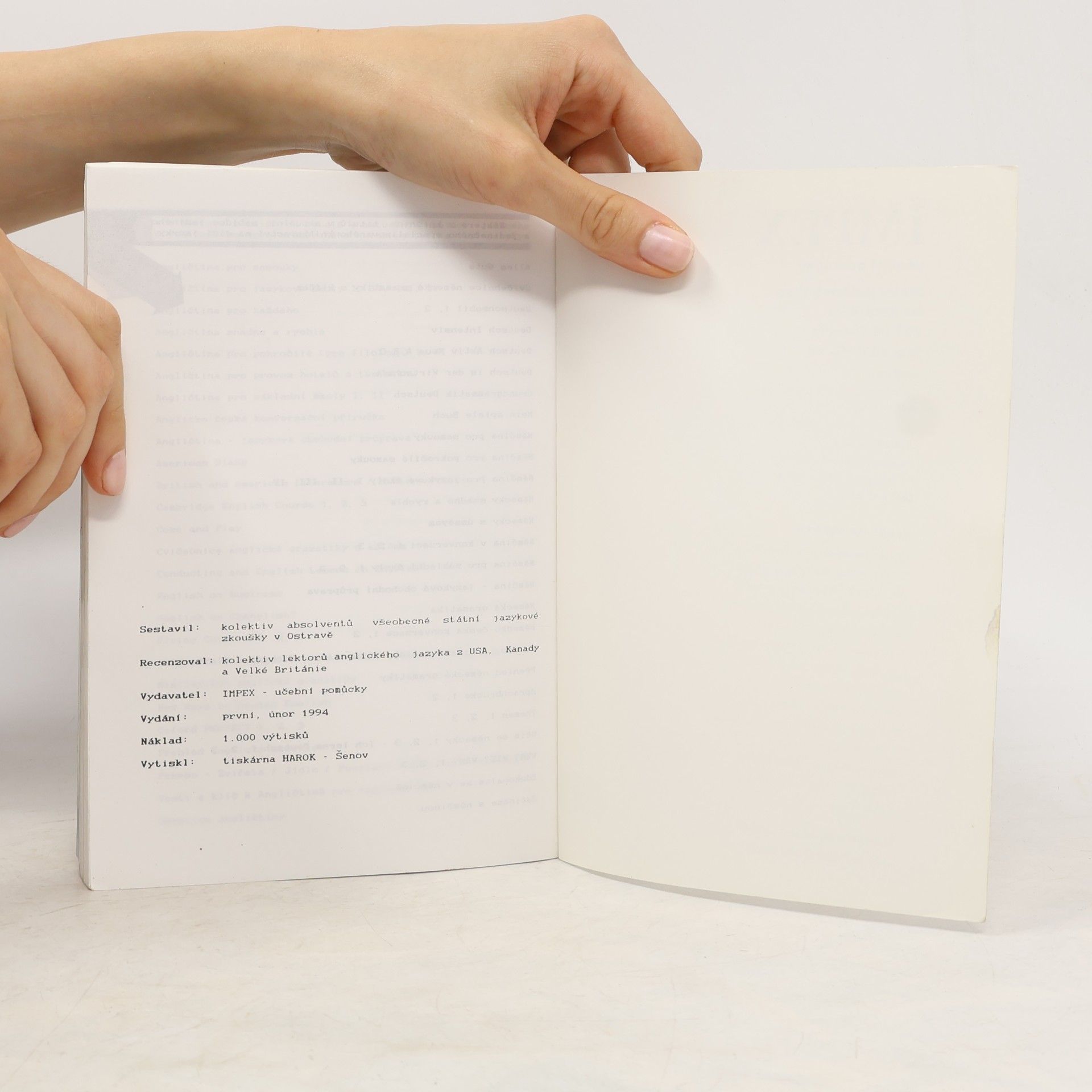 Autorenkollektiv Klíč ke cvičením v učebnicích. Angličtina pro jazykové školy I., II., III., IV.
