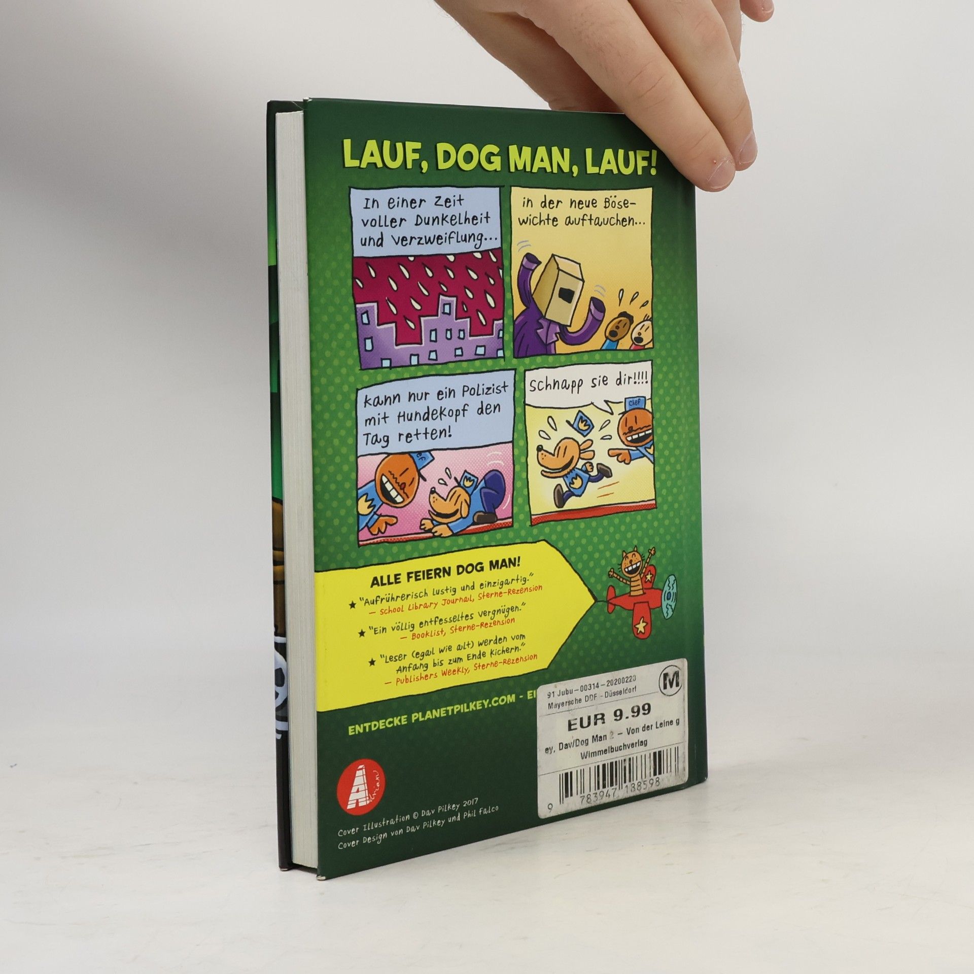 Dav Pilkey Dog Man von der Leine gelassen