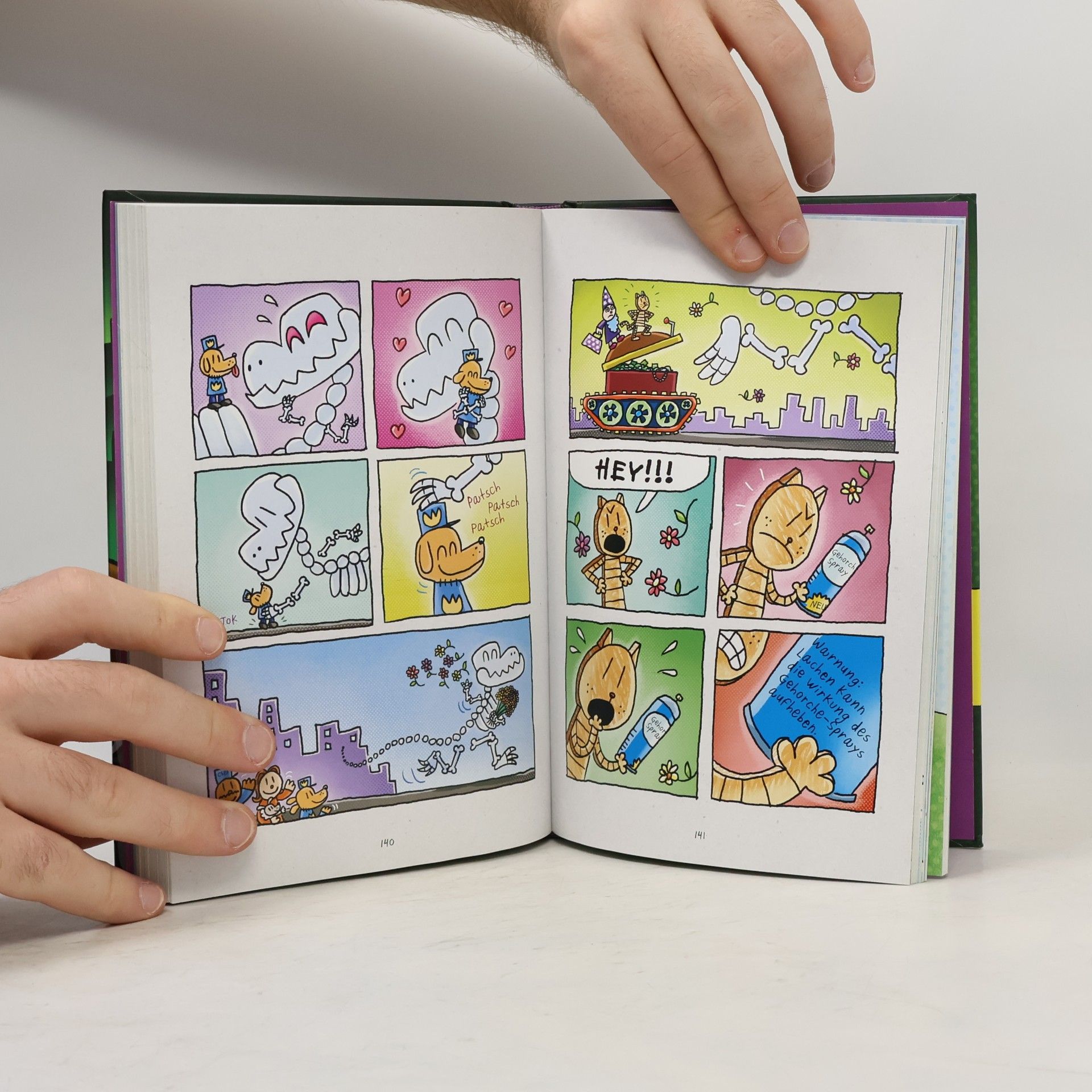 Dav Pilkey Dog Man von der Leine gelassen