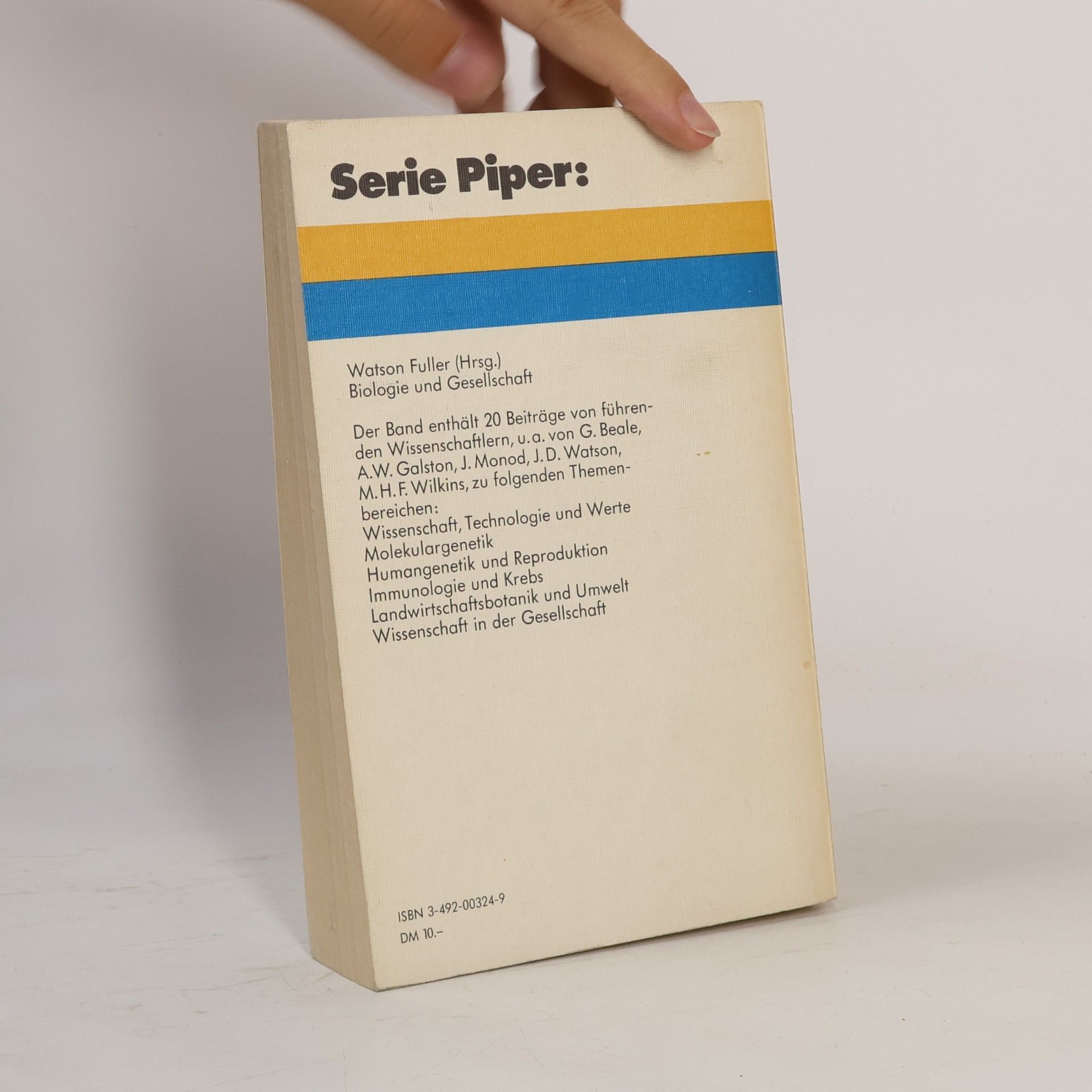 Watson Fuller Biologie und Gesellschaft