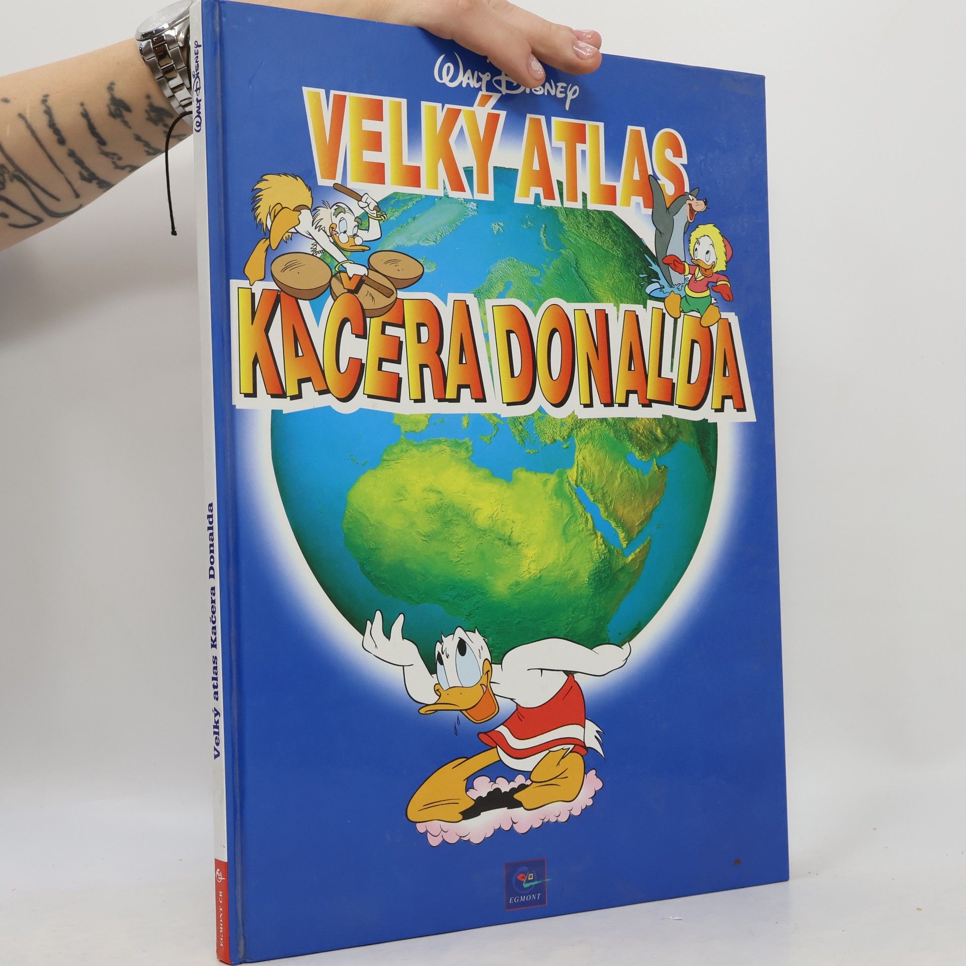 Studio Disney Brothers Velký atlas kačera Donalda