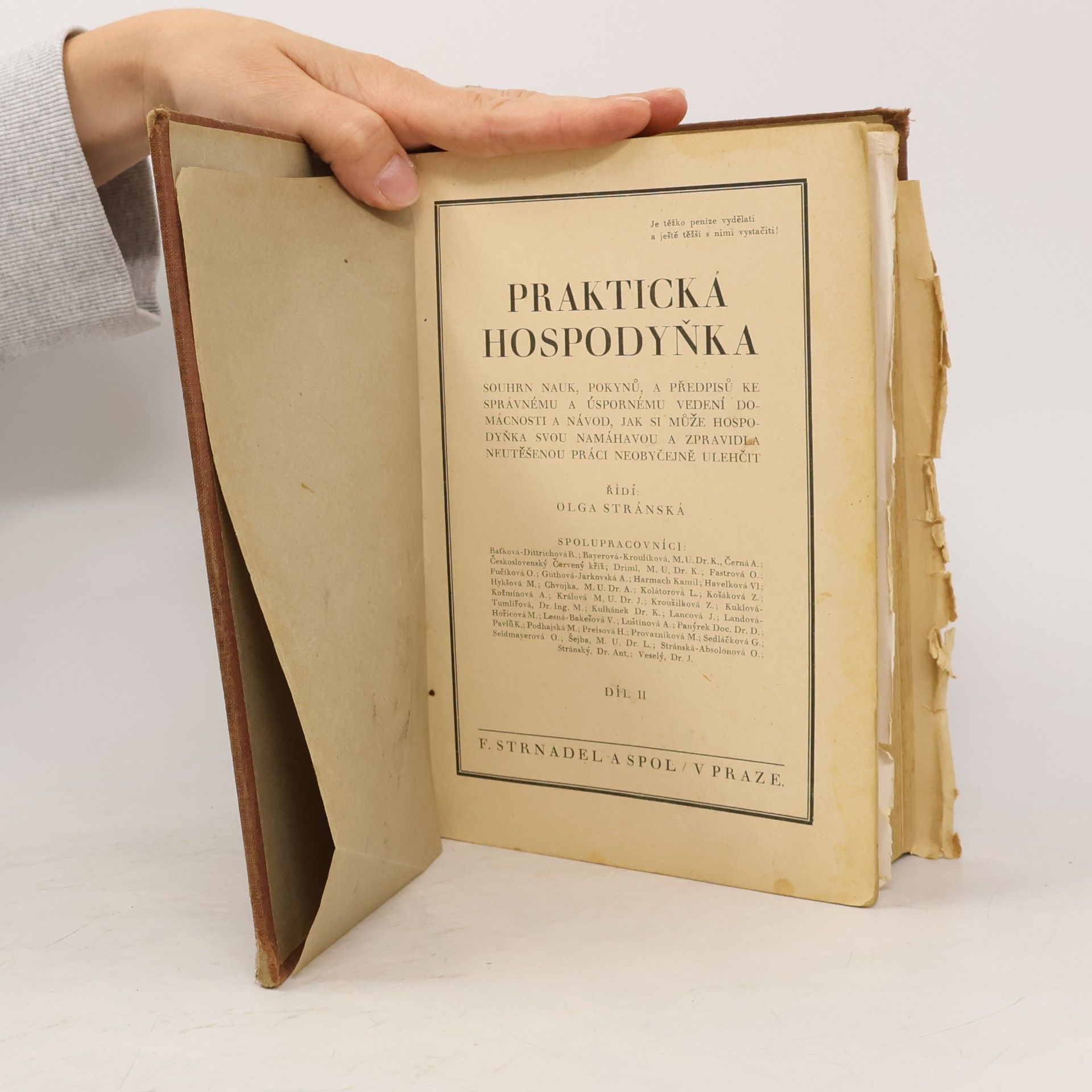 Olga Stránská Praktická hospodyňka II.