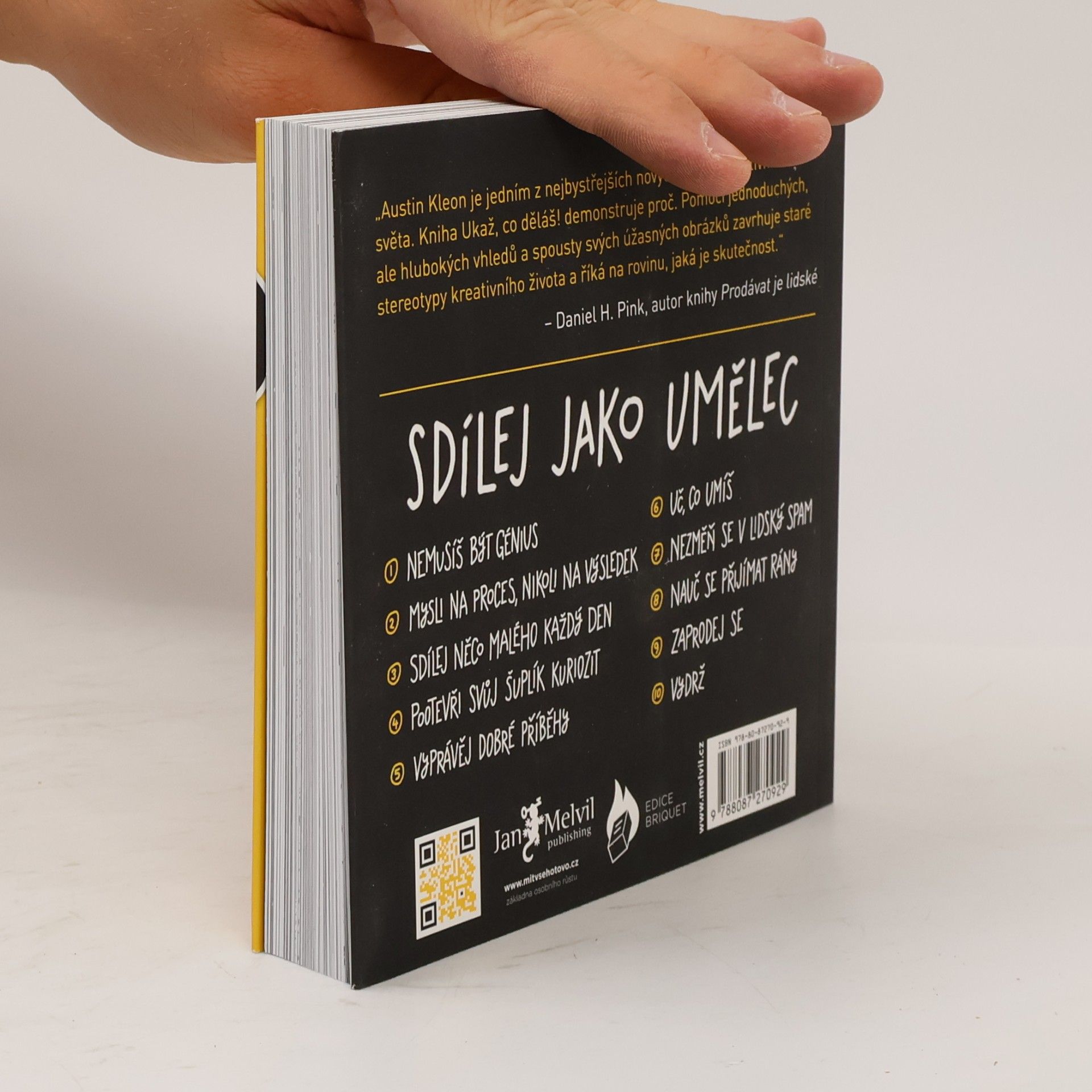 Austin Kleon Ukaž, co děláš! 10 způsobů, jak sdílet svou kreativitu a nechat se objevit